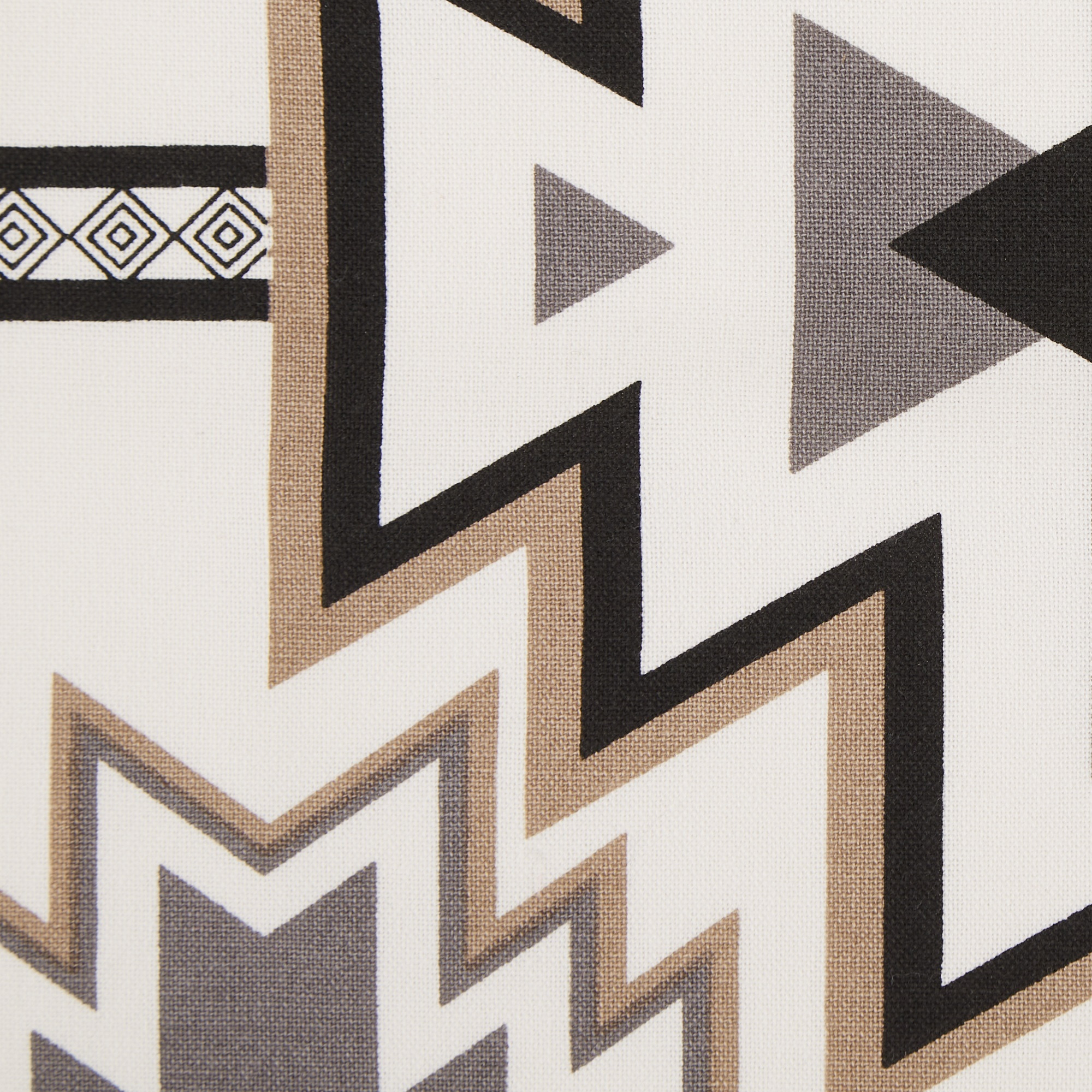 DII Black Aztec Print Pillow Cover  (Set of 4)