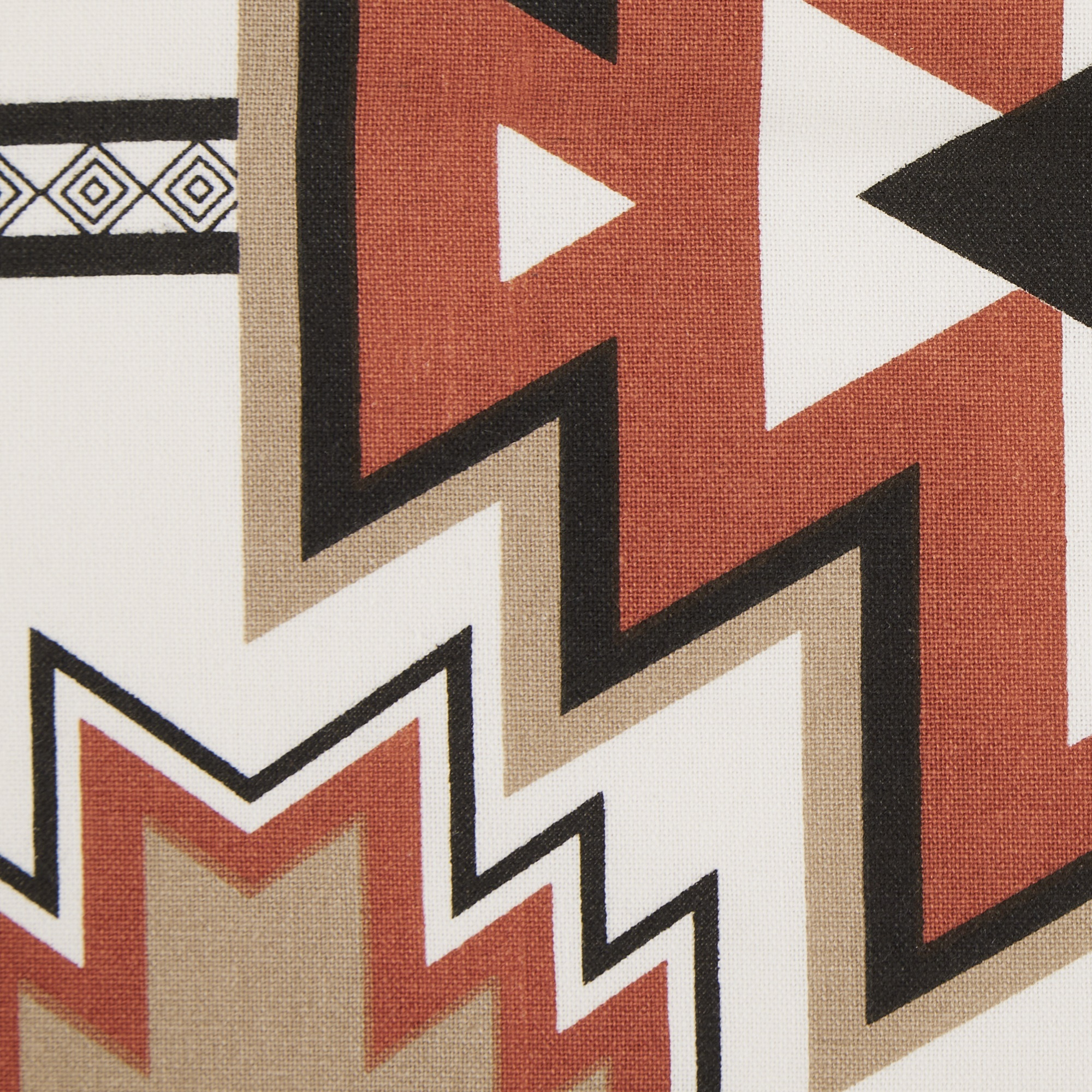 DII Asst Clay Aztec Print Pillow Cover  (Set of 4)