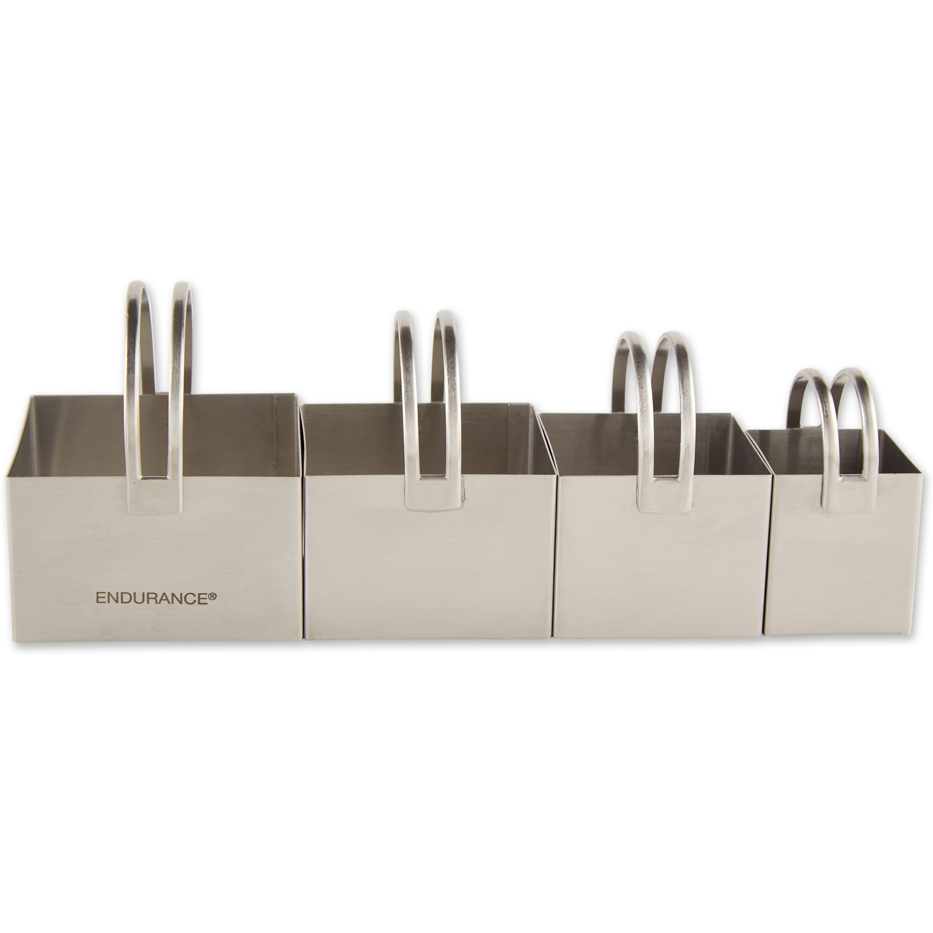 RSVP Biscuit Cutters - Square Set Of 4
