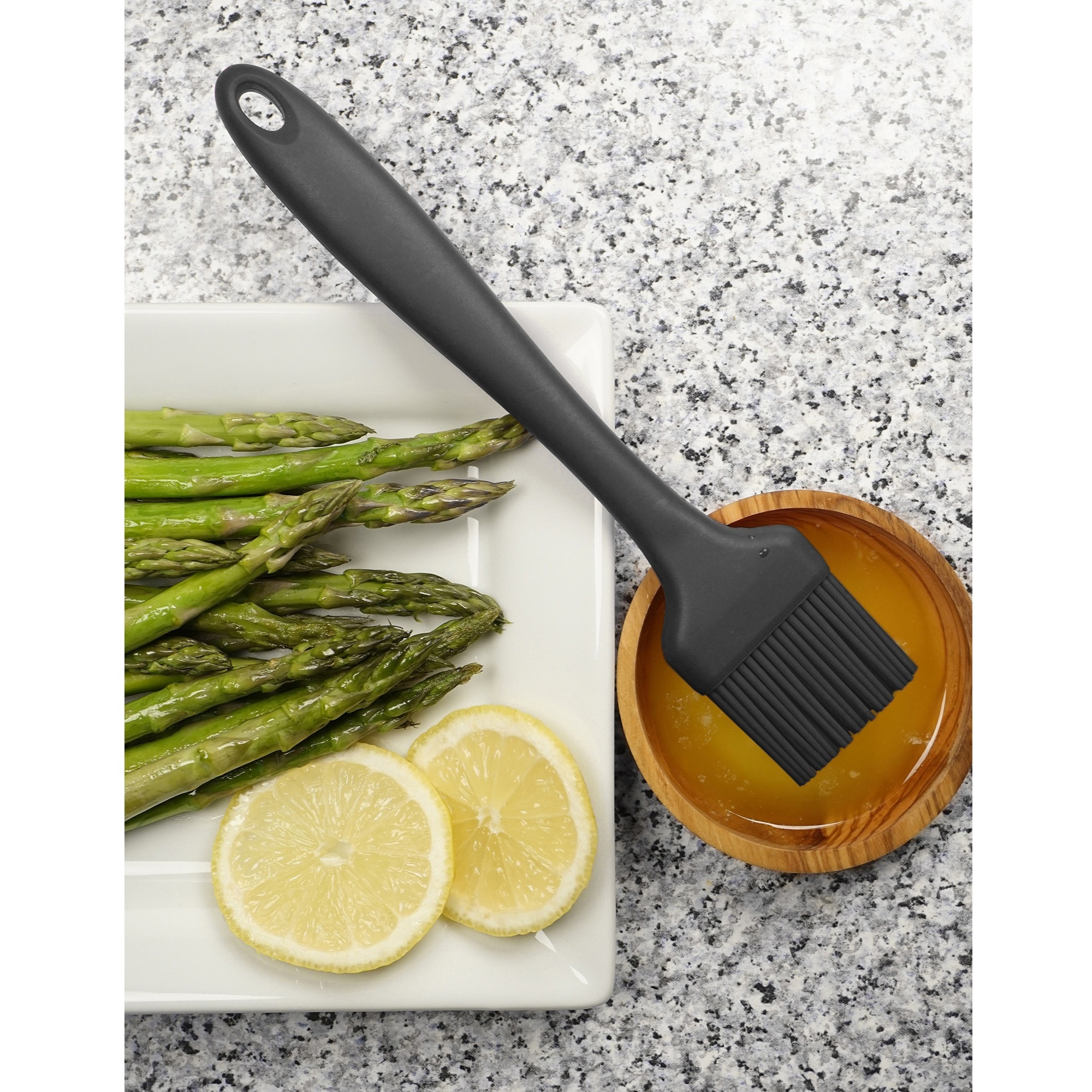 RSVP Silicone Basting Brush - Black