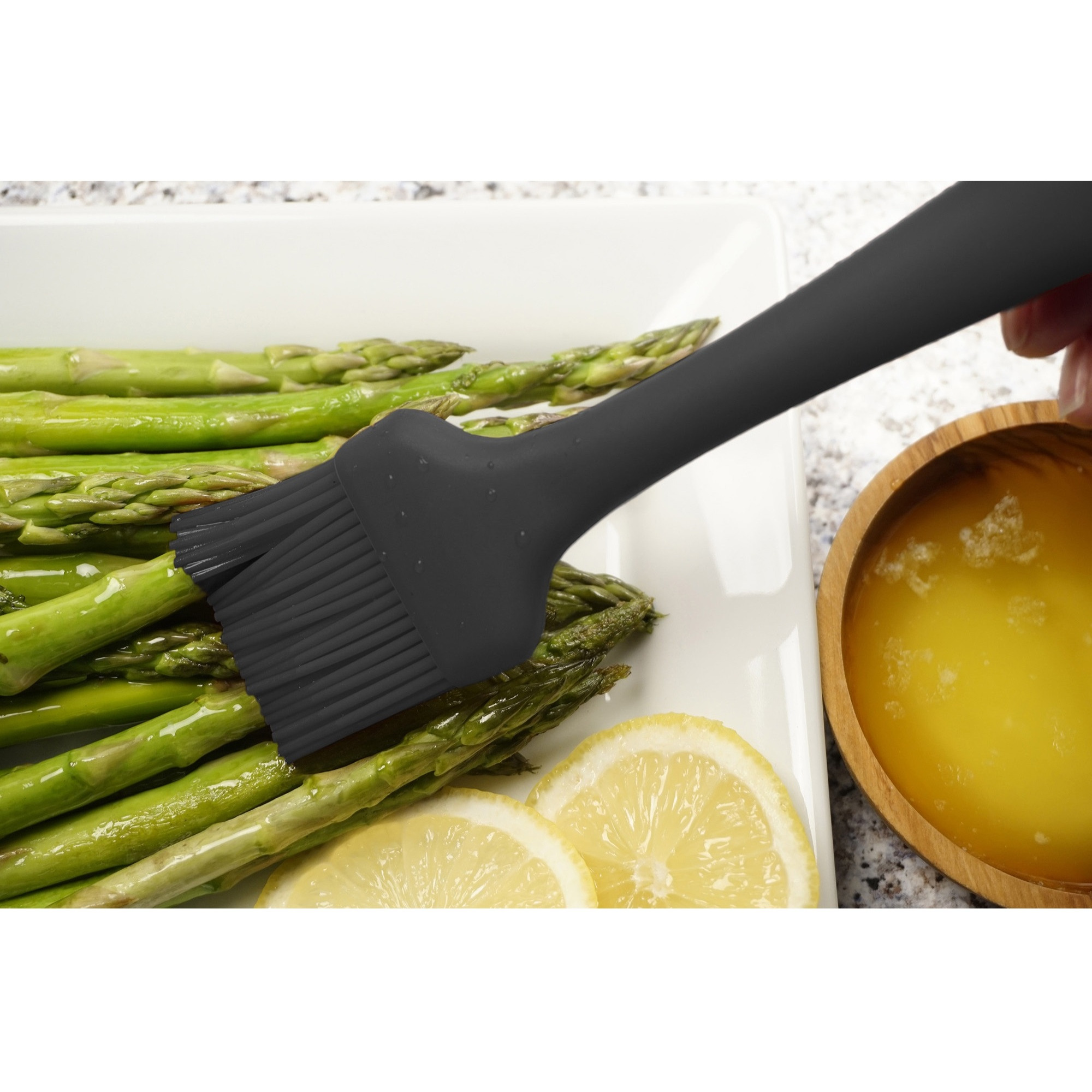 RSVP Silicone Basting Brush - Black