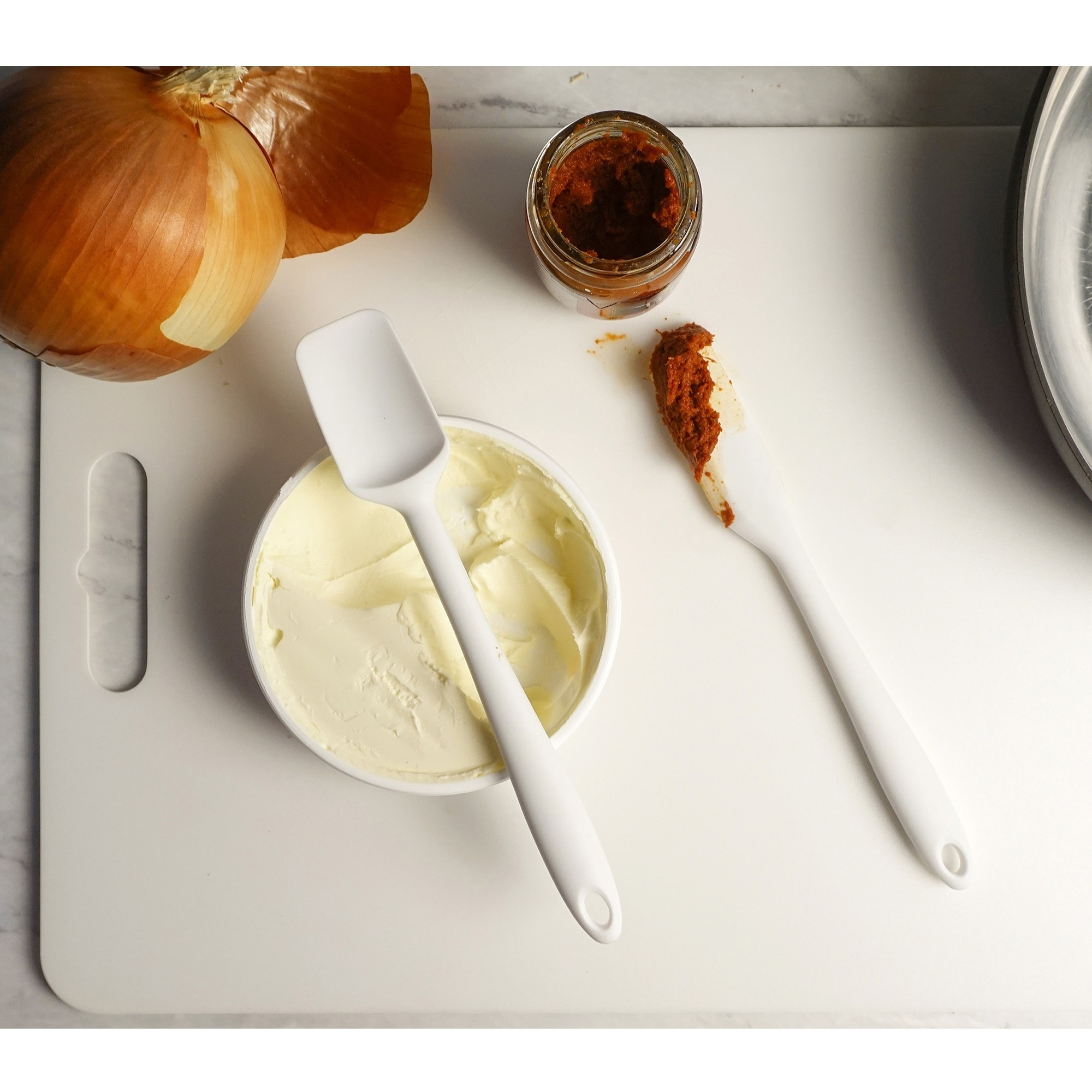 RSVP Ela's Mini Spatula Set/2 - White