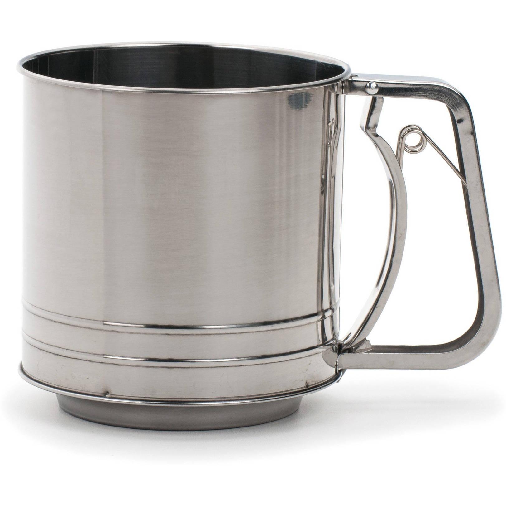 RSVP Triple Mesh Flour Sifter - 5 Cup