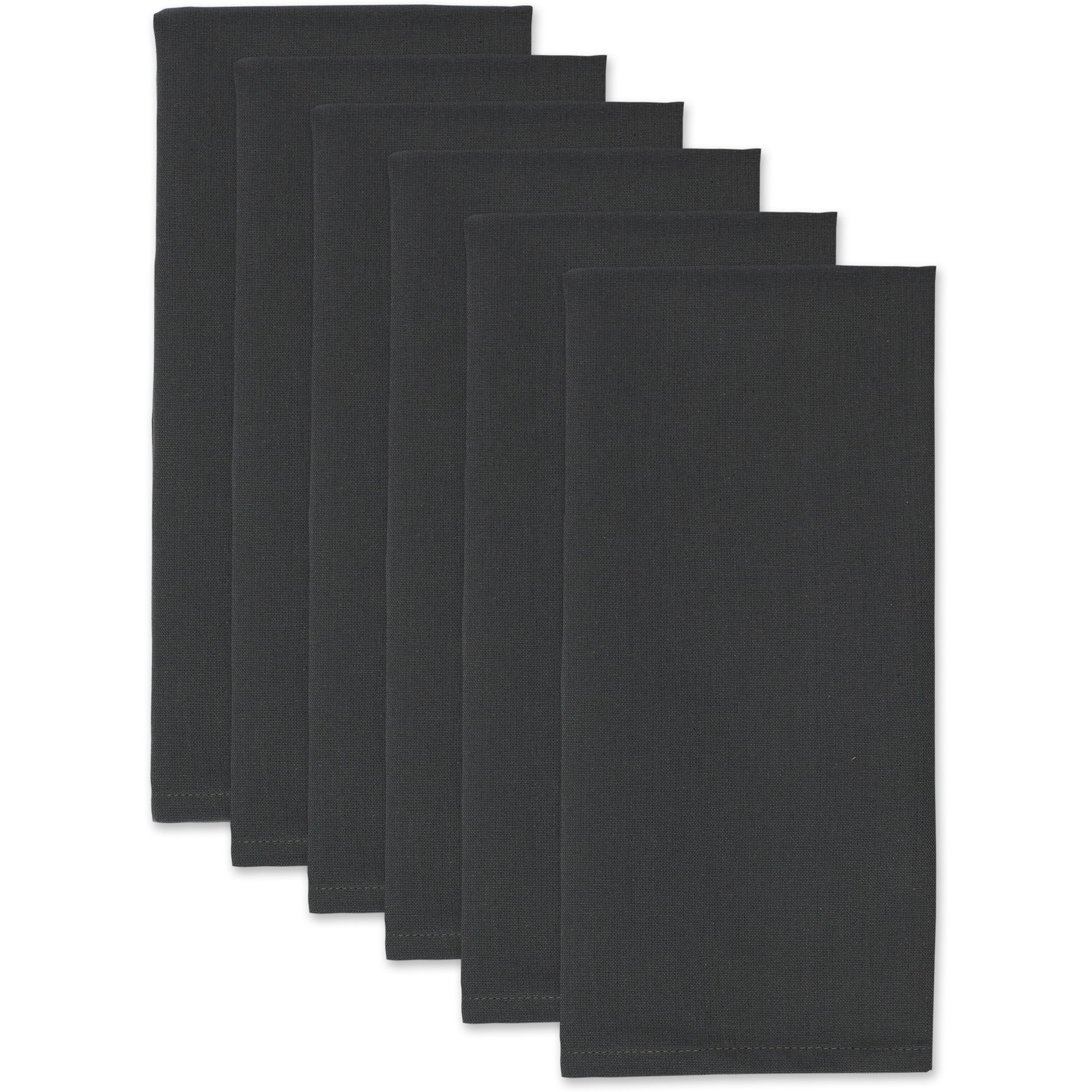 DII Mineral Flat Woven Dishtowels Set of 6