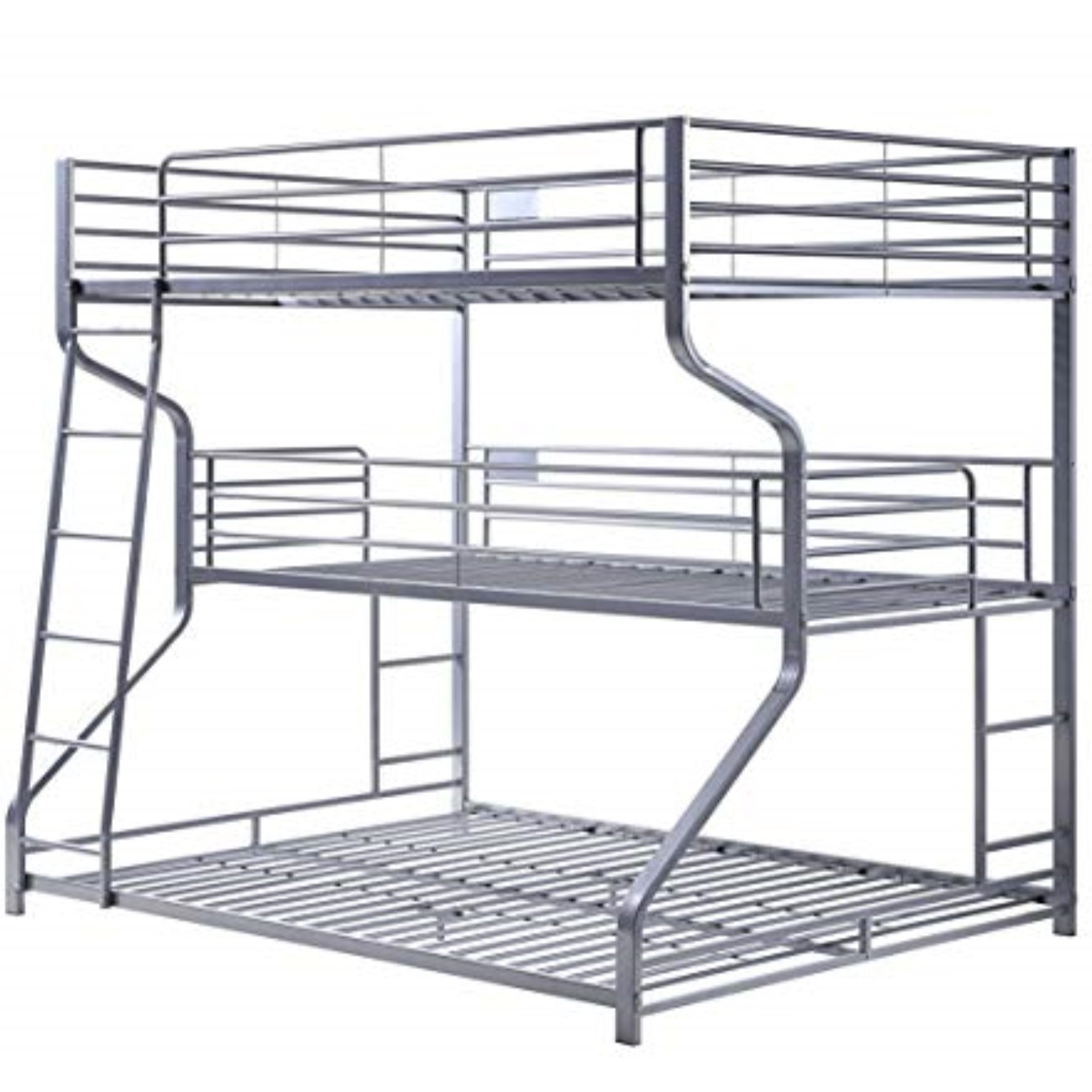 Triple Bunk Bed - T/F/Q Silver