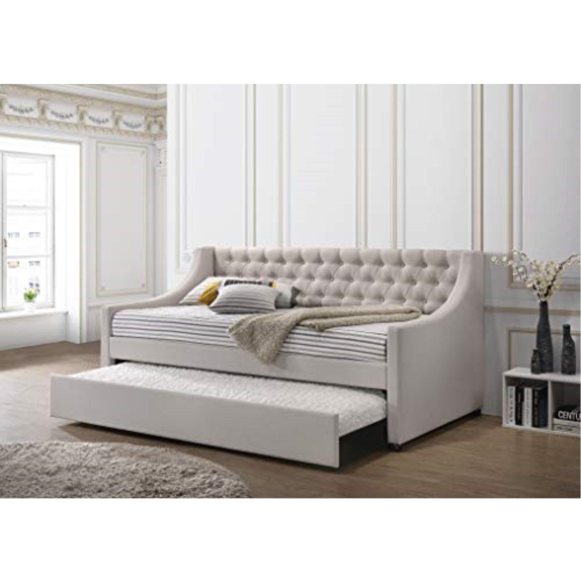 Daybed & Trundle (Twin Size) Fog Fabric
