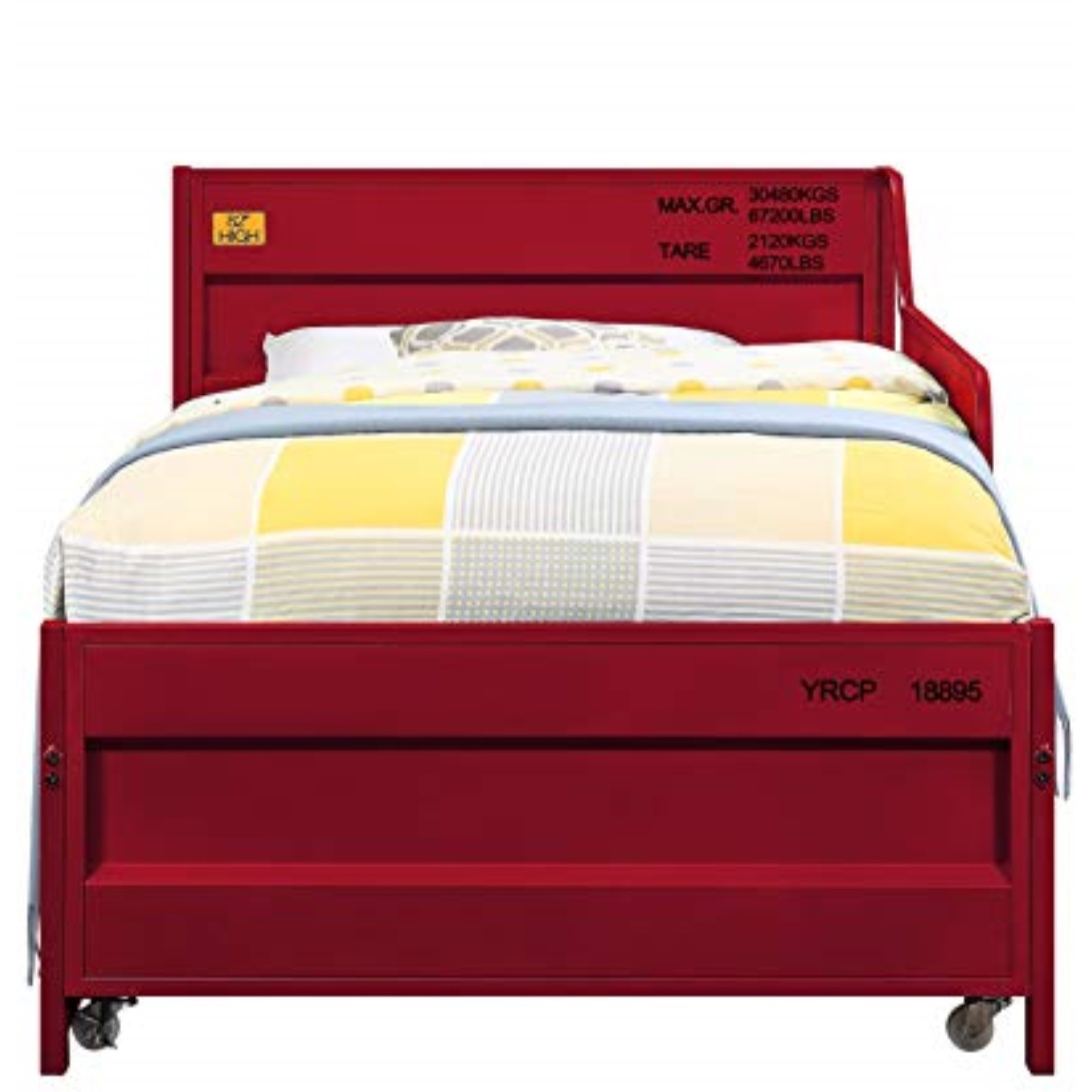 Daybed & Trundle (Twin Size) Red