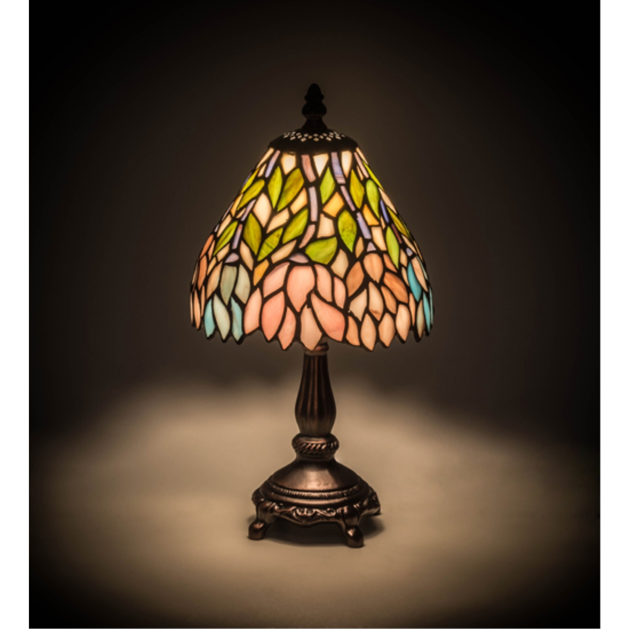 14&quotH Wisteria Mini Lamp
