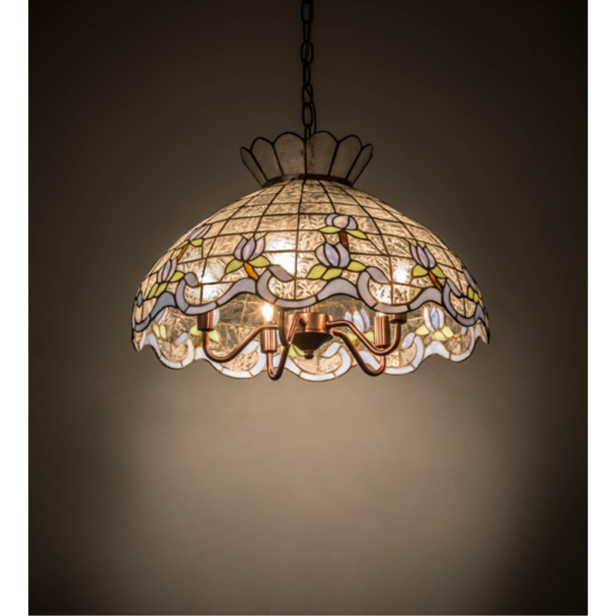20&quotW Roseborder Pendant