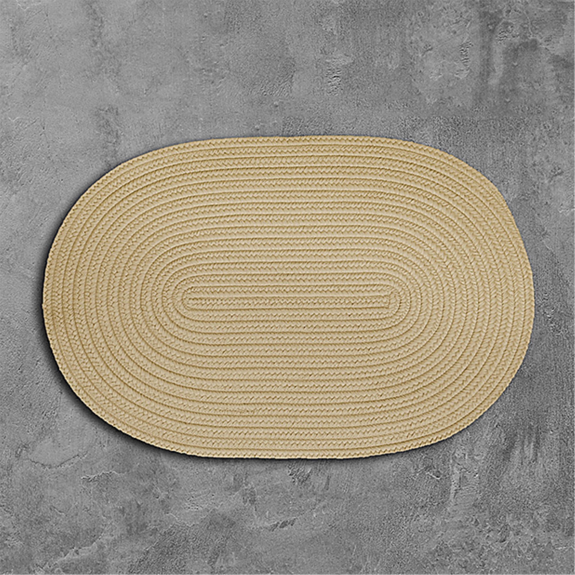 BR41R144X144 Boca Raton - Gray 12' round Rug, 100% Polypropylene - Round.