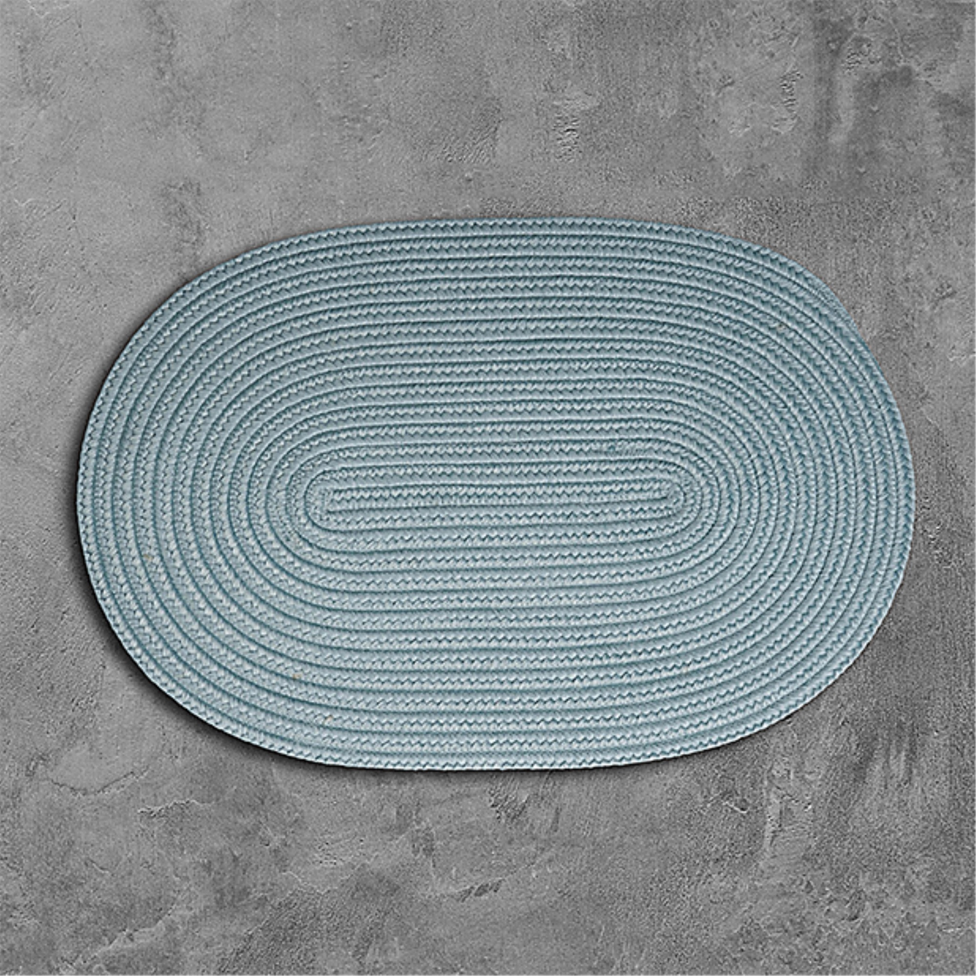 BR65R120X120 Boca Raton - Bright Green 10' round Rug, 100% Polypropylene - Round.