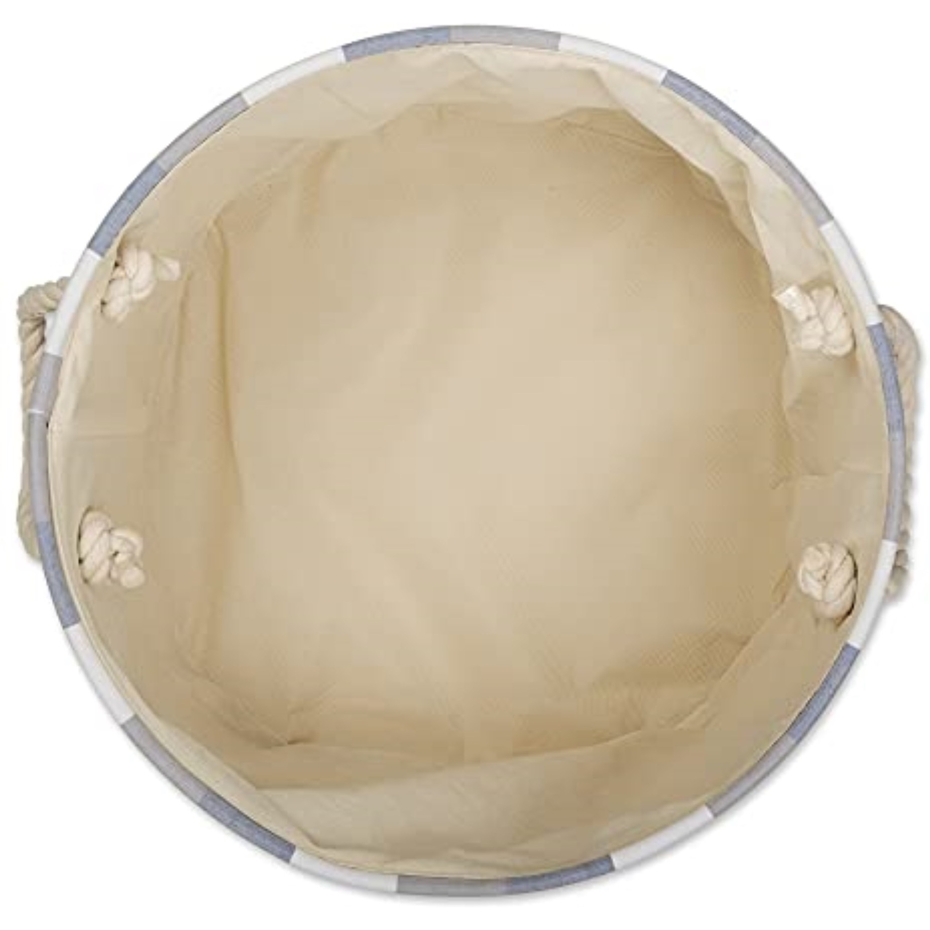 DII Polyester Bin Tri Color French Blue Round Large 15&quotx16&quotx16"
