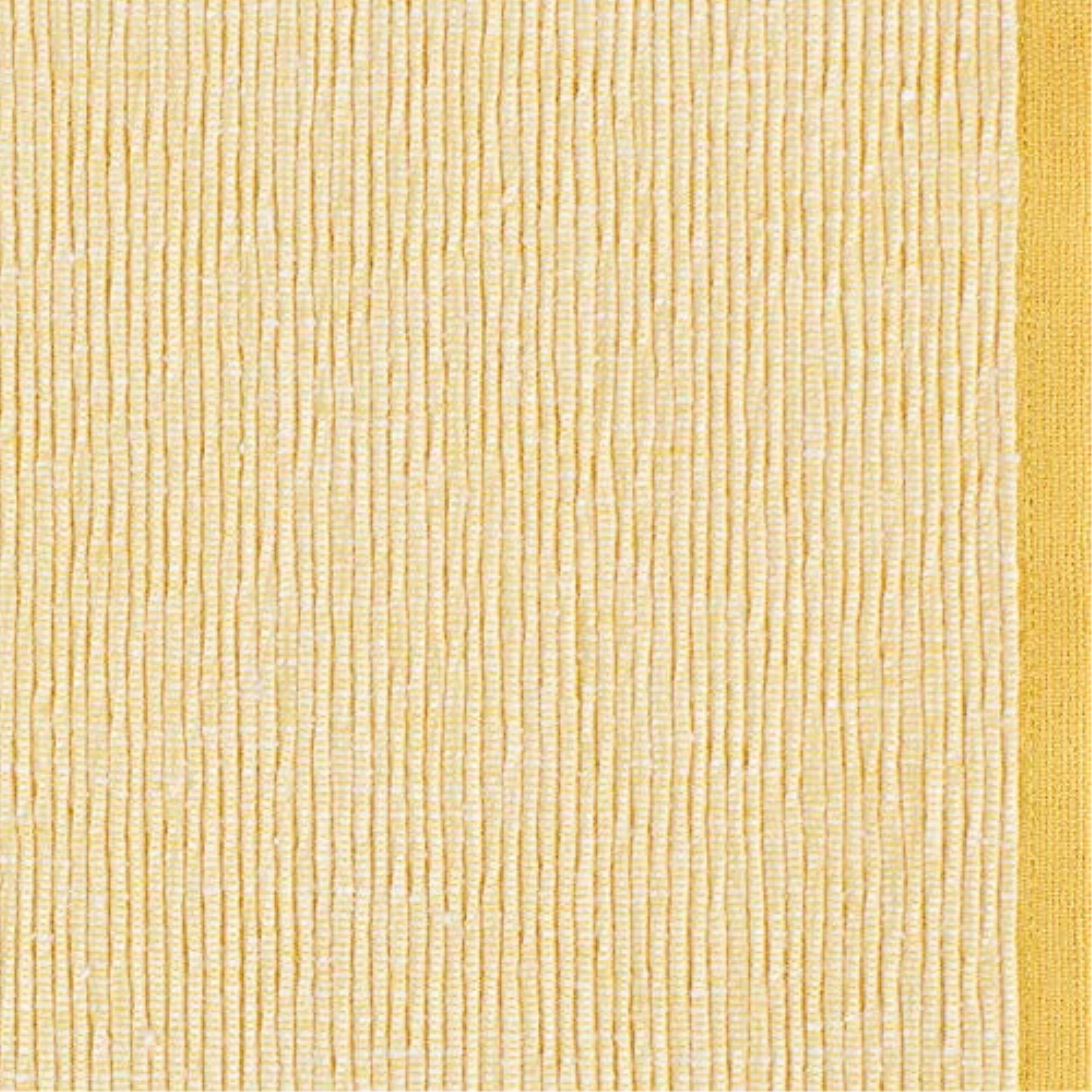 DII Honey Gold Eco-Friendly Chambray Fine Ribbed Placemat 6 Piece