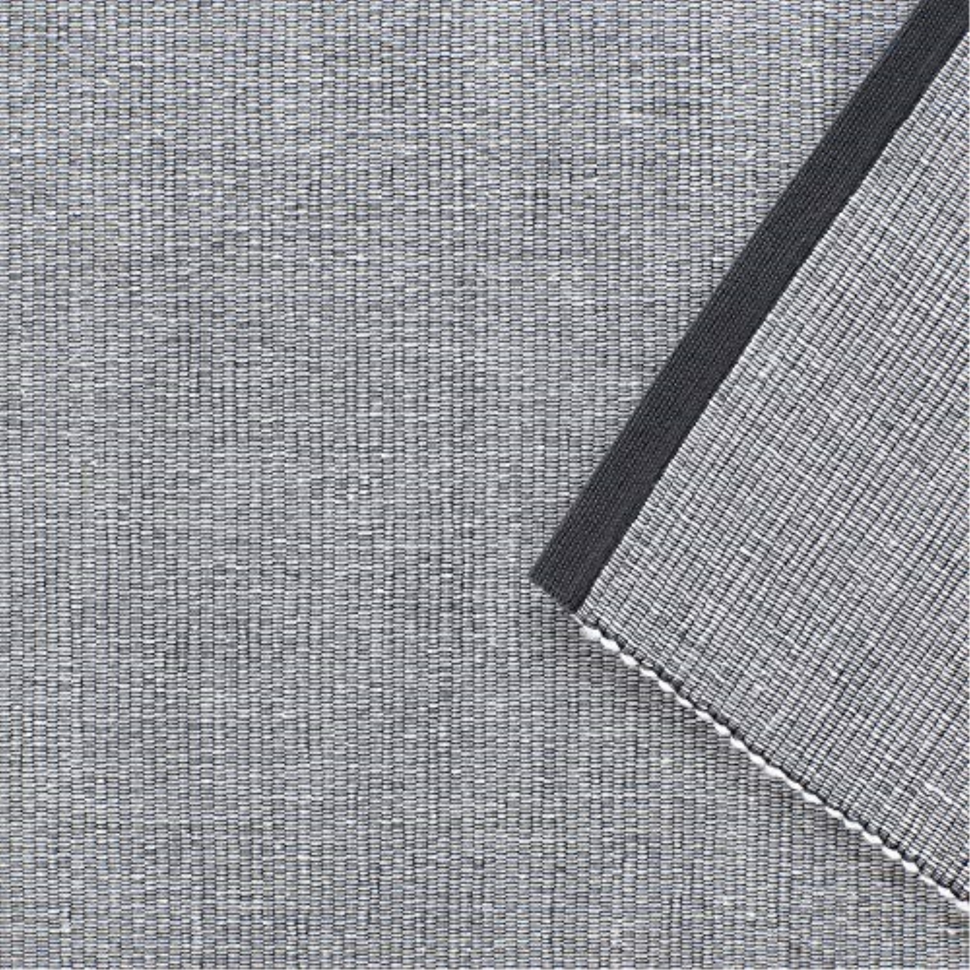 DII Mineral Eco-Friendly Chambray Fine Ribbed Table Runner 13x72 inches