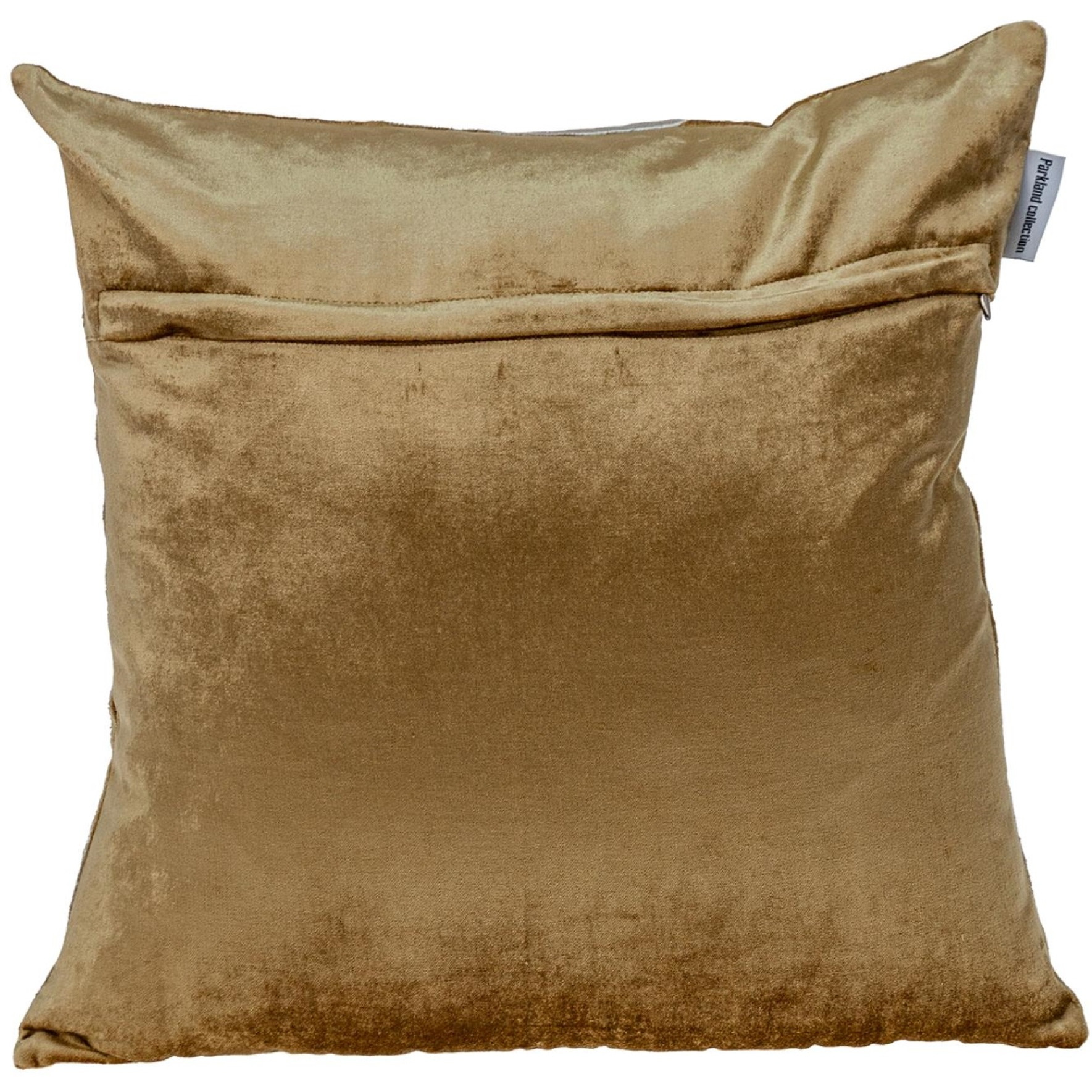 Parkland Collection Hazel Transitional Beige Throw Pillow