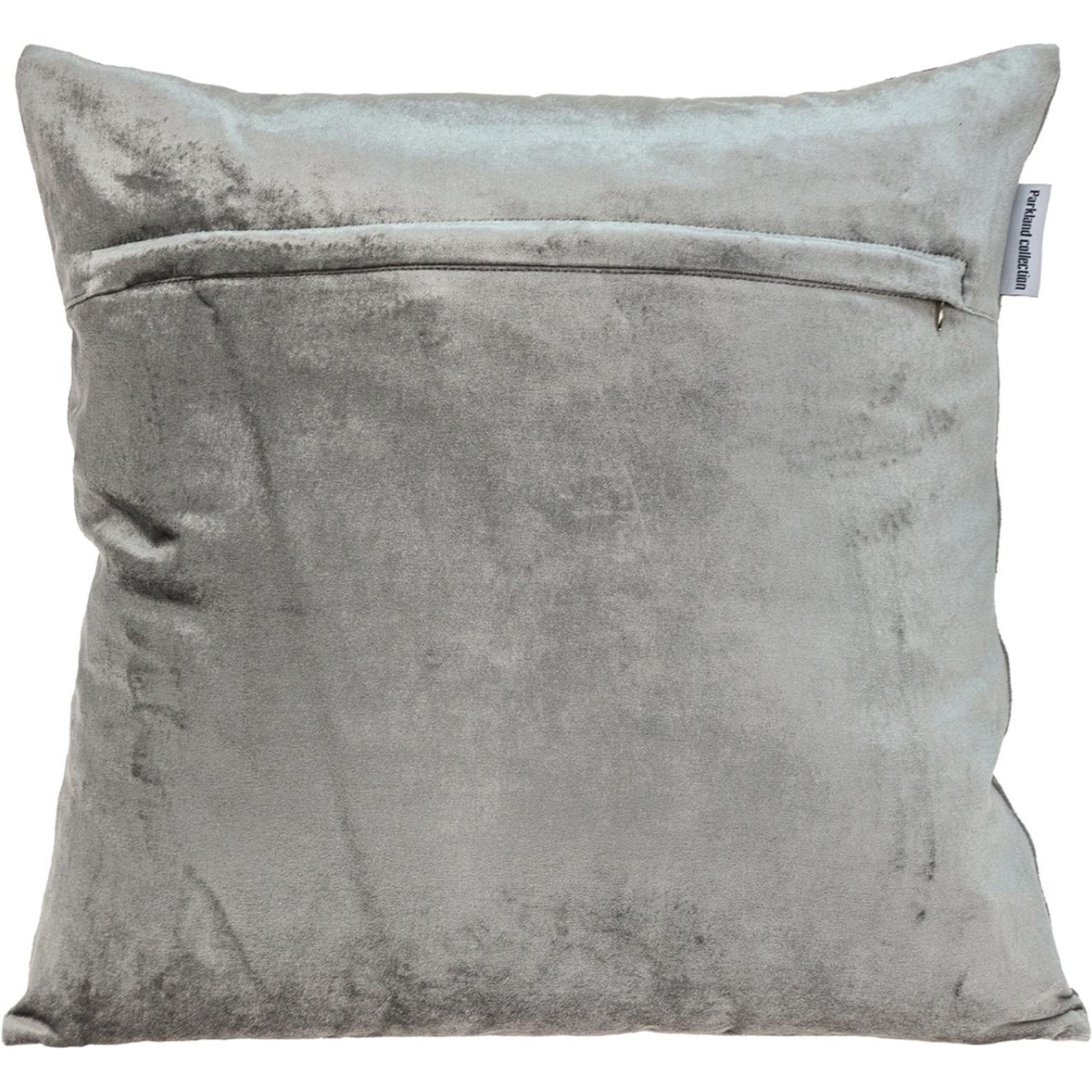 Parkland Collection Hazel Transitional Gray Throw Pillow