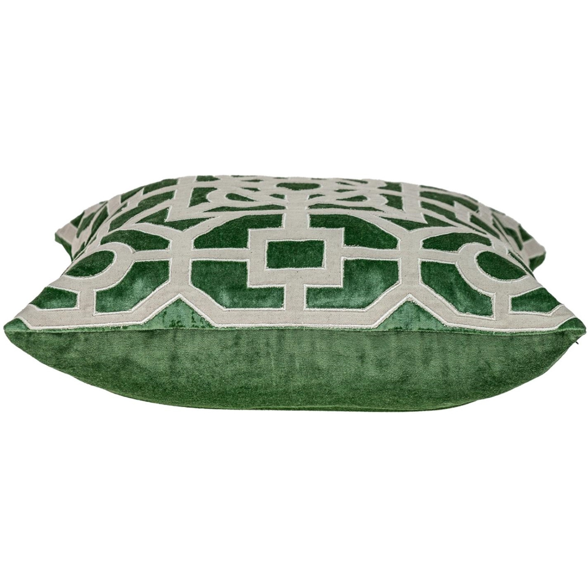 Parkland Collection Hazel Transitional Green/Sage Throw Pillow