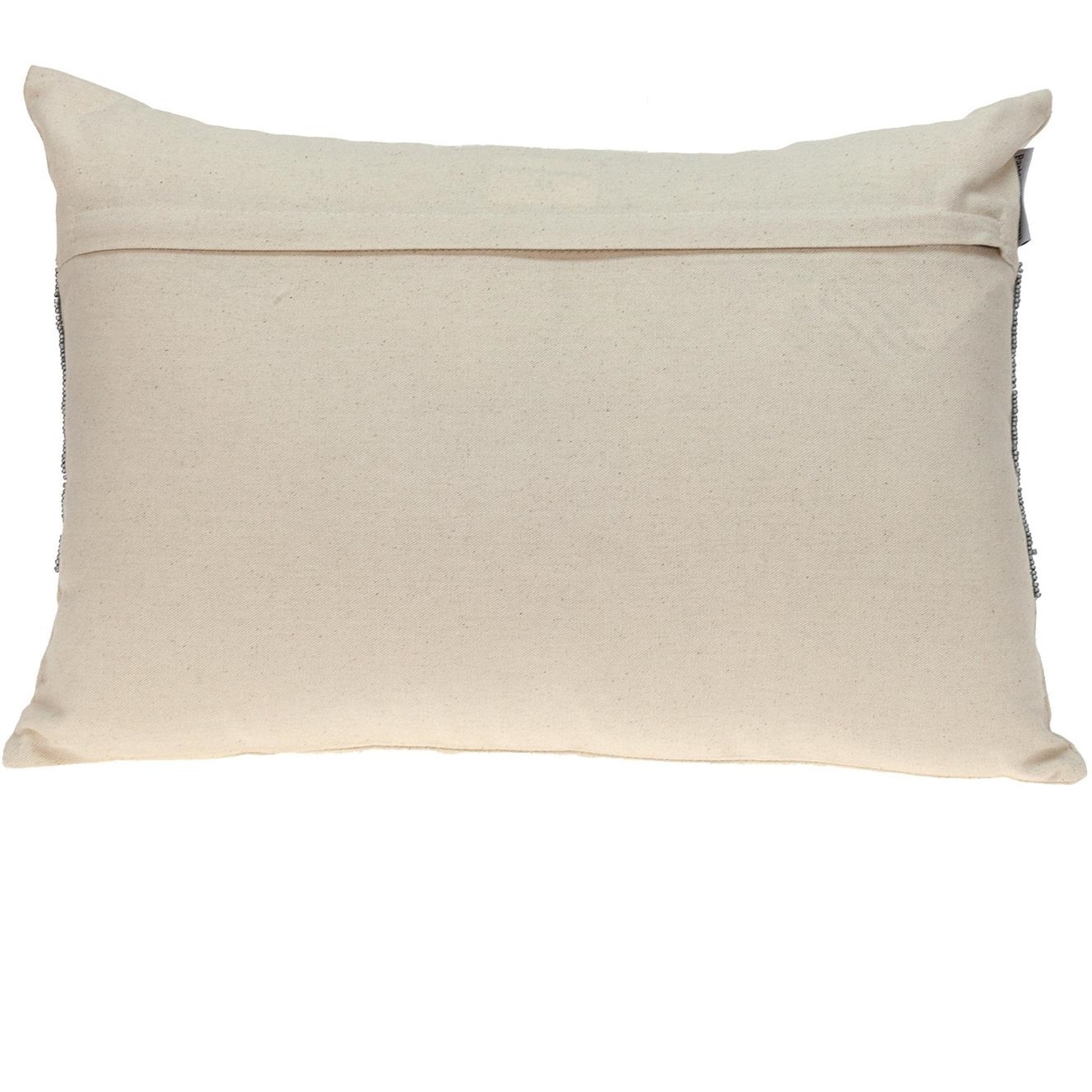 Parkland Collection Misty Transitional Beige Throw Pillow
