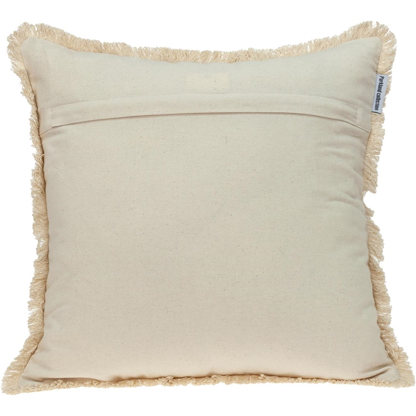 Parkland Collection Abu Transitional Beige Throw Pillow