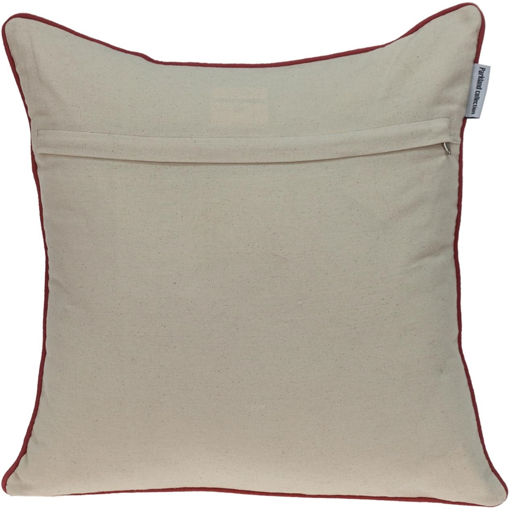 Parkland Collection Glibo Transitional Beige Throw Pillow