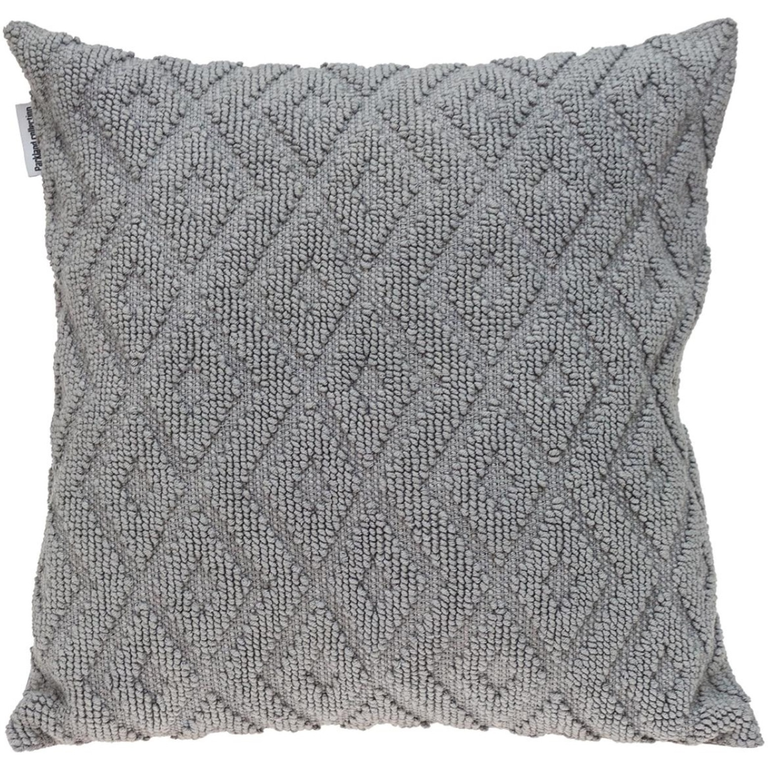 Parkland Collection Sorrel Transitional Gray Throw Pillow