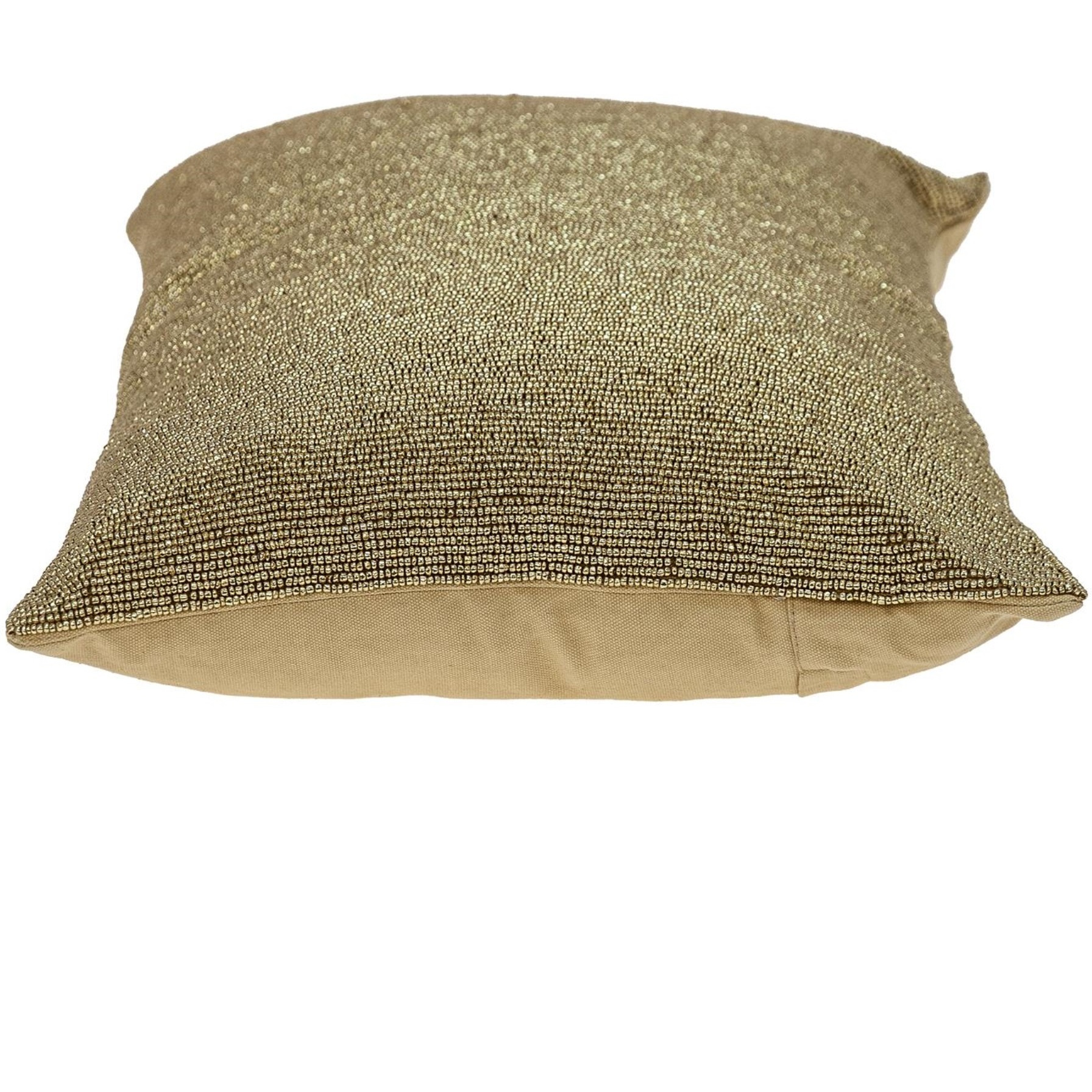Parkland Collection Aster Transitional Gold Throw Pillow