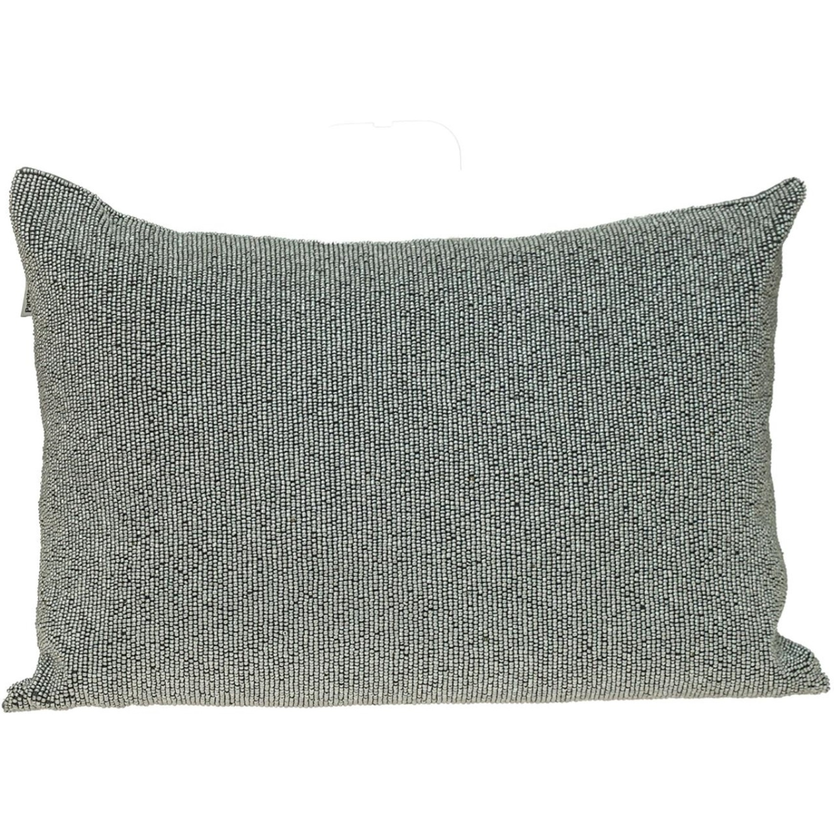 Parkland Collection Aster Transitional Silver Throw Pillow