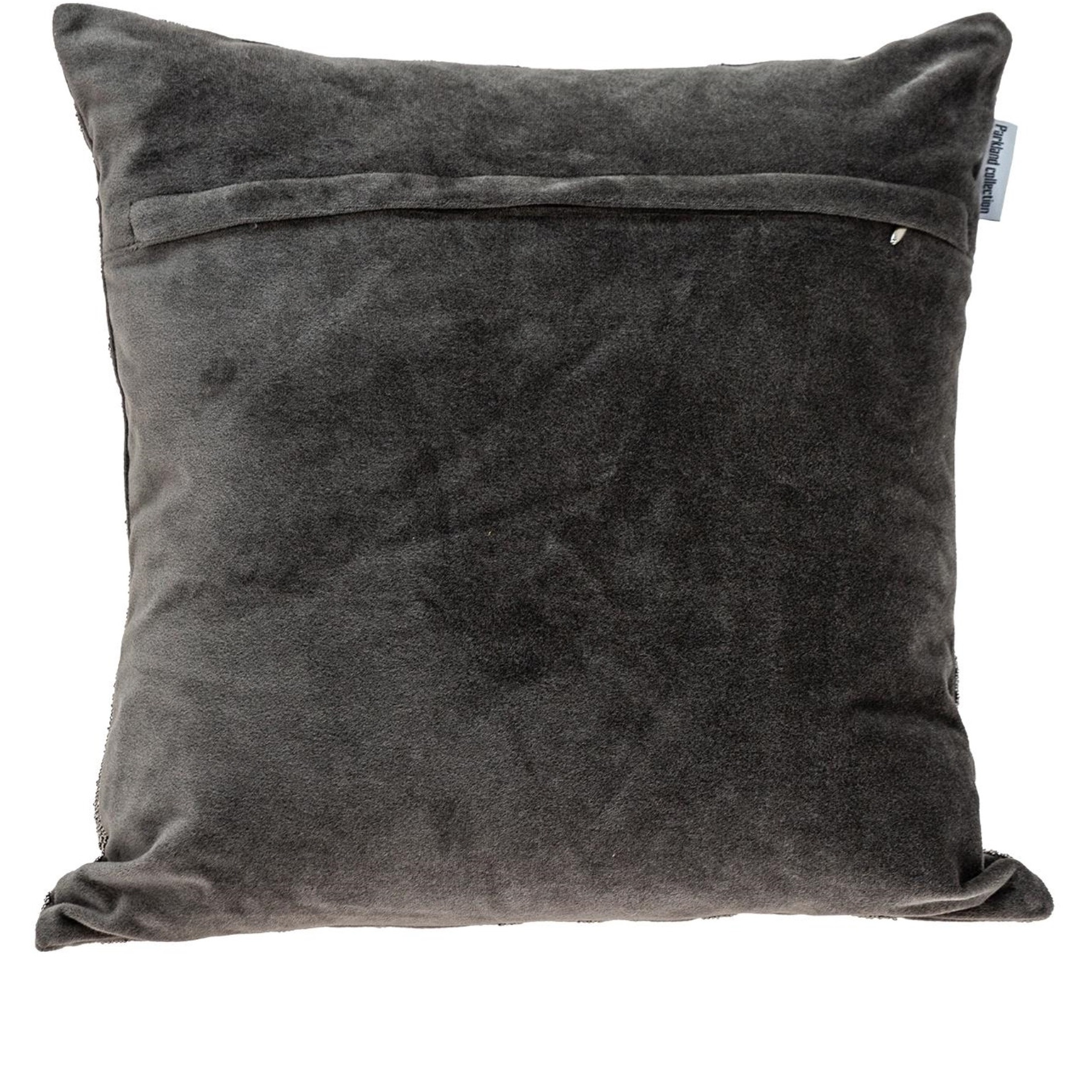 Parkland Collection Carmela Transitional Gray Throw Pillow