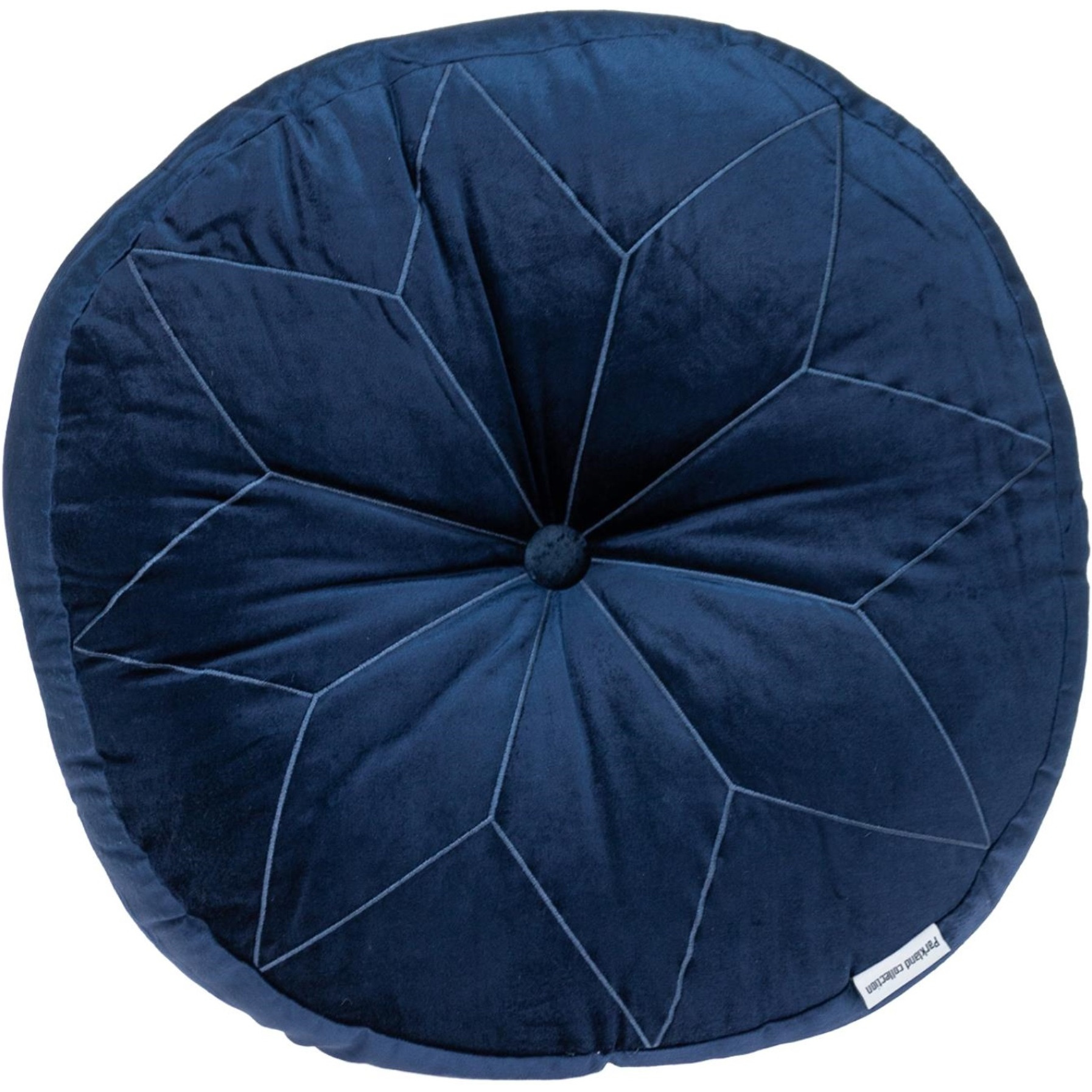Parkland Collection Dorte Transitional Navy Floor Pillow