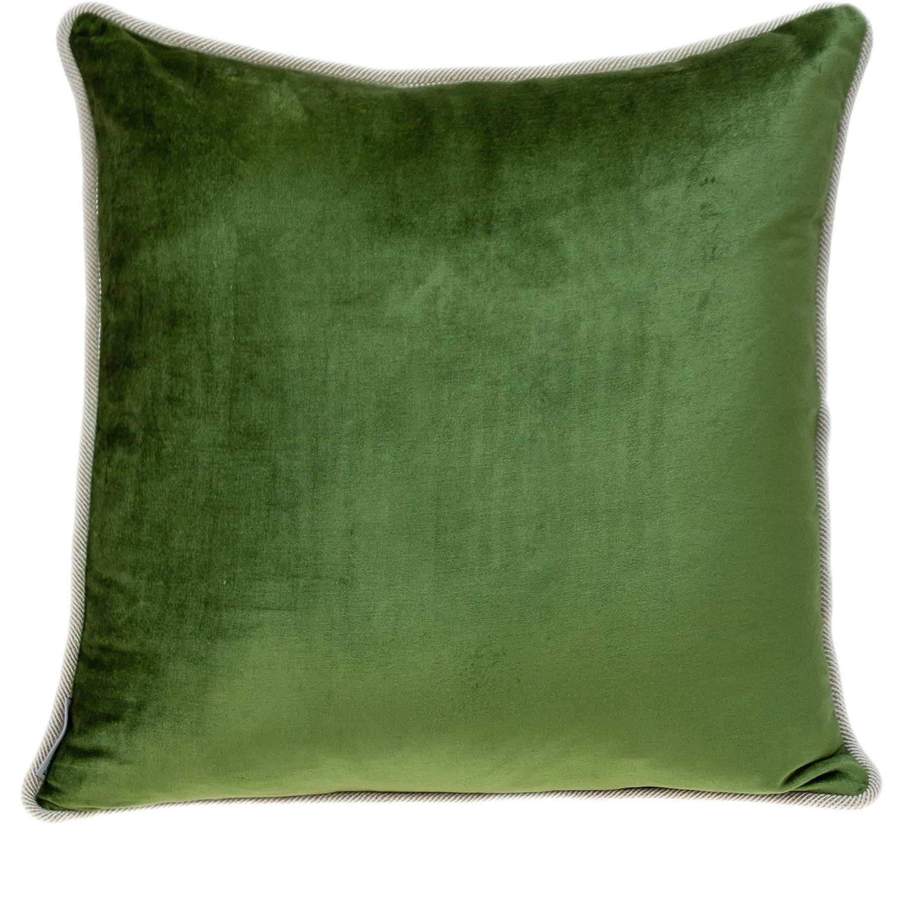 Parkland Collection Maia Transitional Olive Throw Pillow