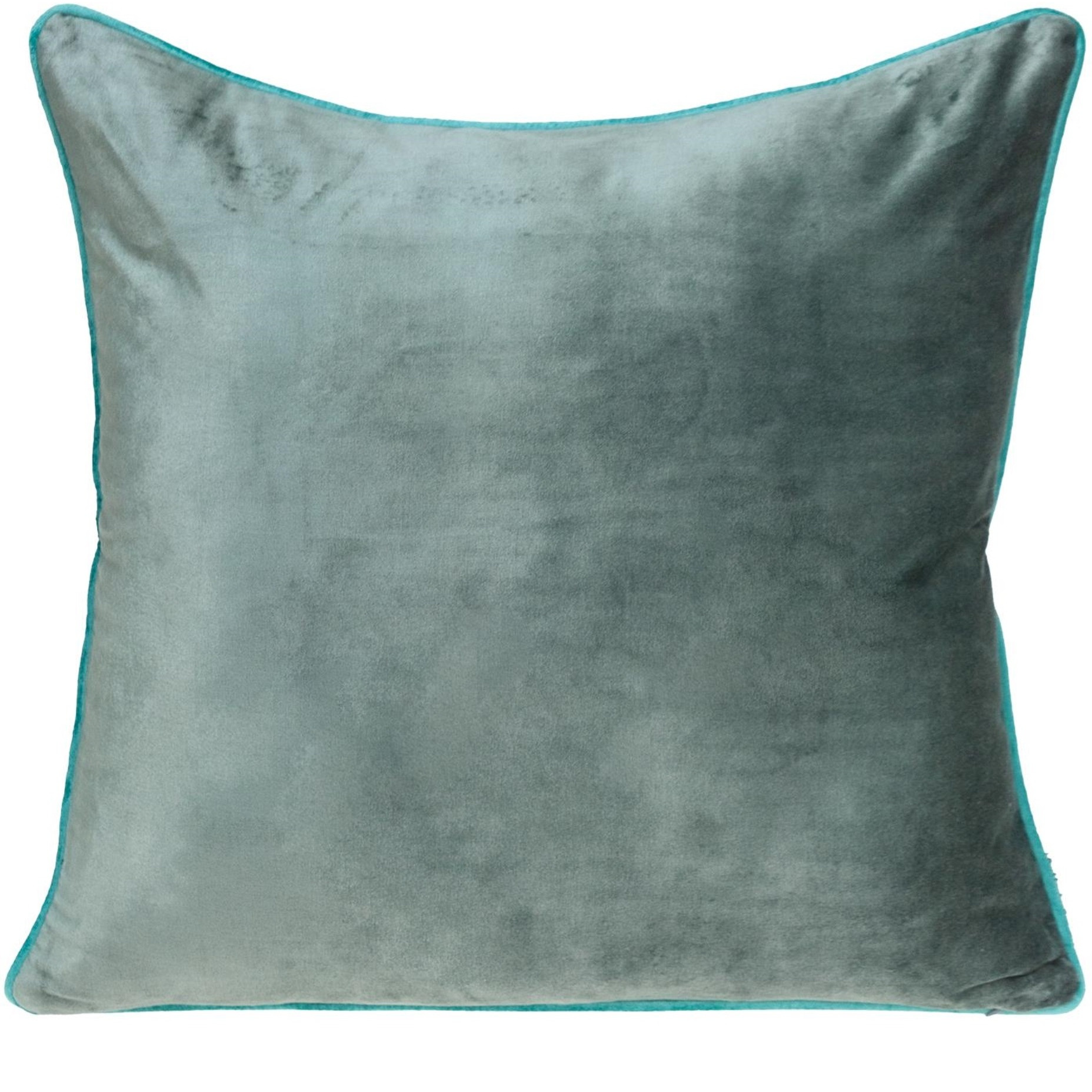 Parkland Collection Khole Transitional Blue Throw Pillow