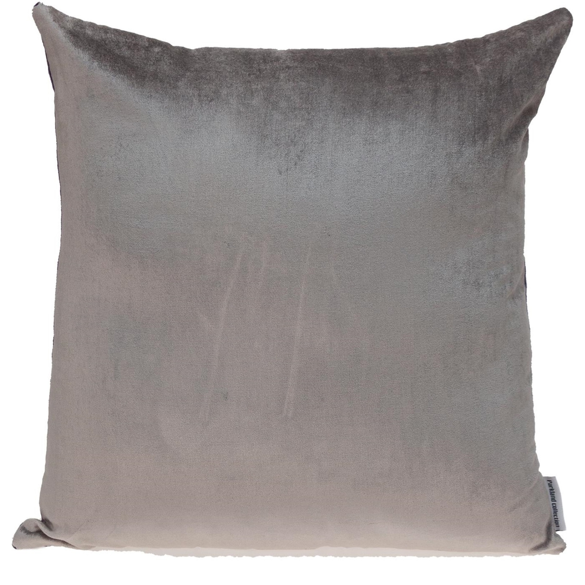 Parkland Collection Nerine Transitional Taupe Throw Pillow