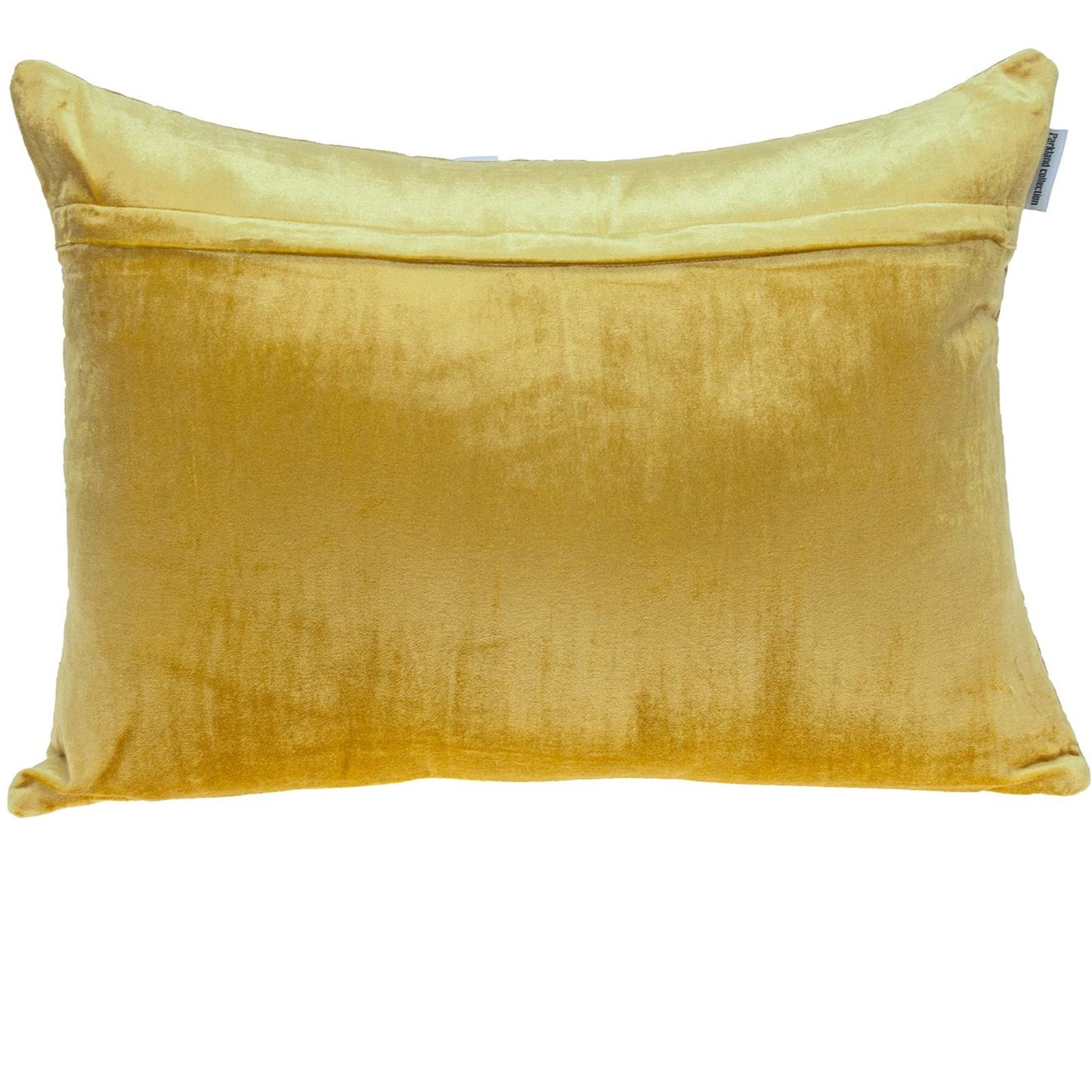 Parkland Collection Somin Transitional Yellow Throw Pillow