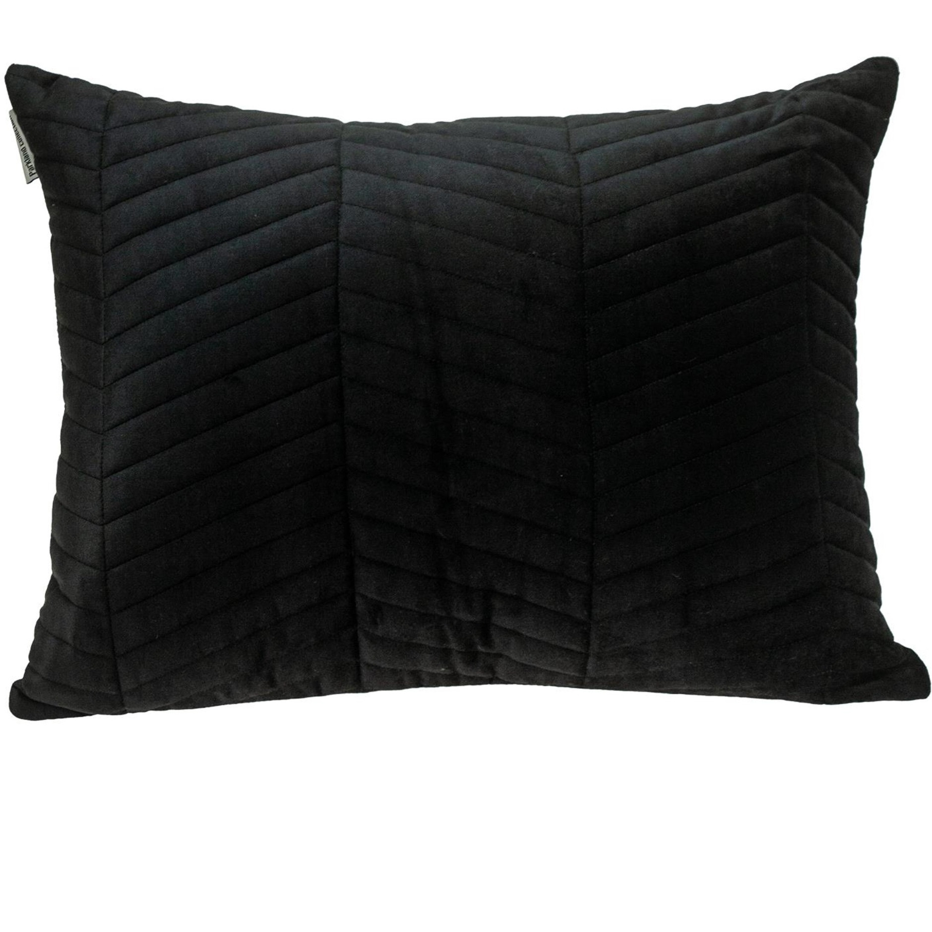 Parkland Collection Somin Transitional Black Throw Pillow