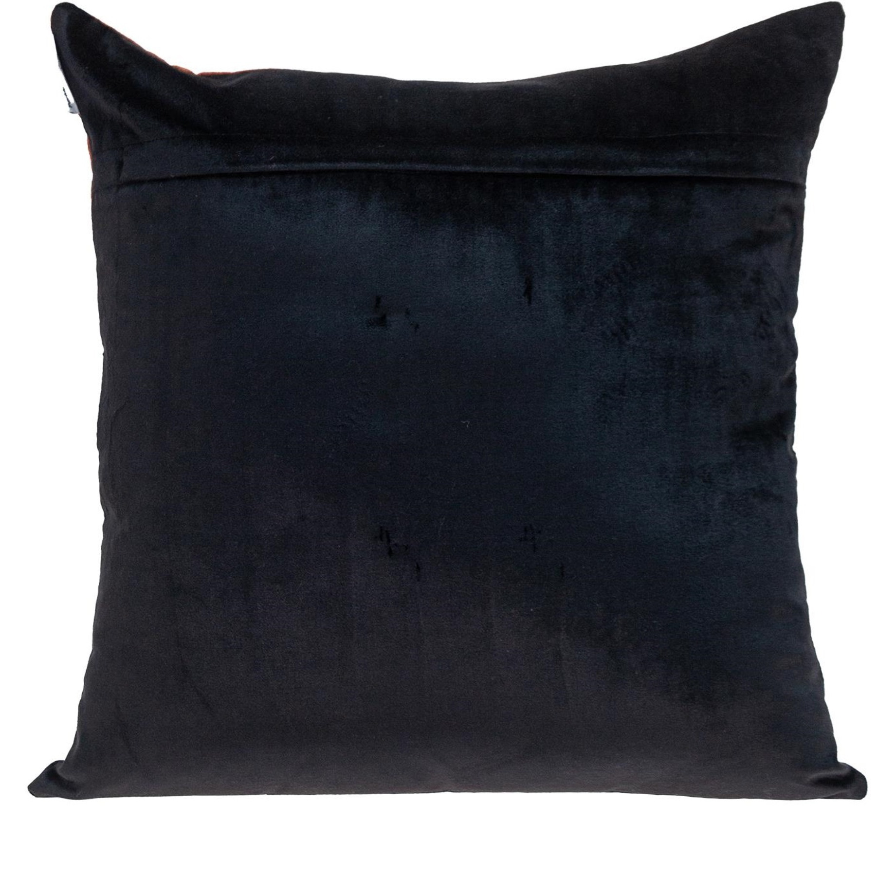 Parkland Collection Myra Transitional Black Throw Pillow