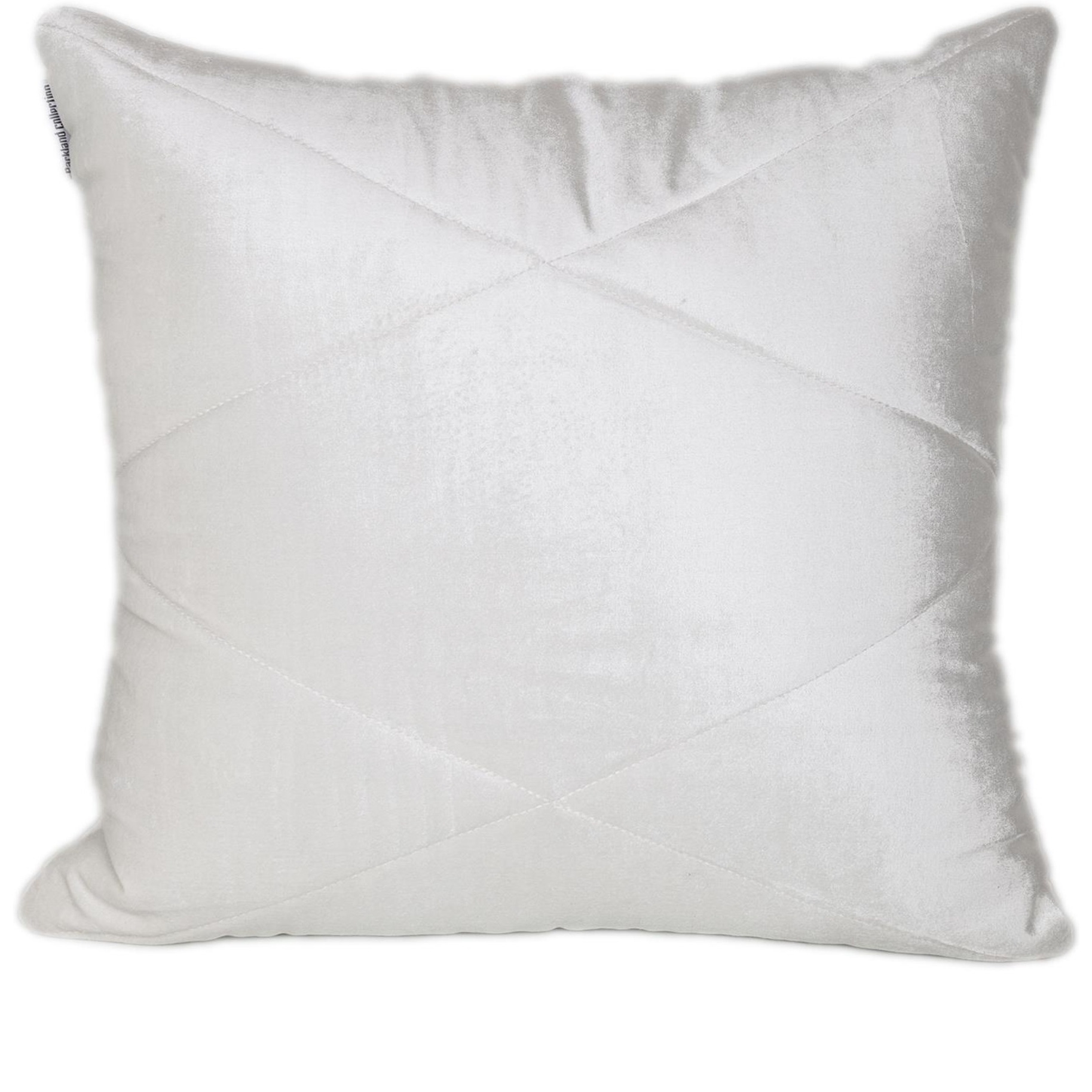 Parkland Collection Koko Transitional White Throw Pillow