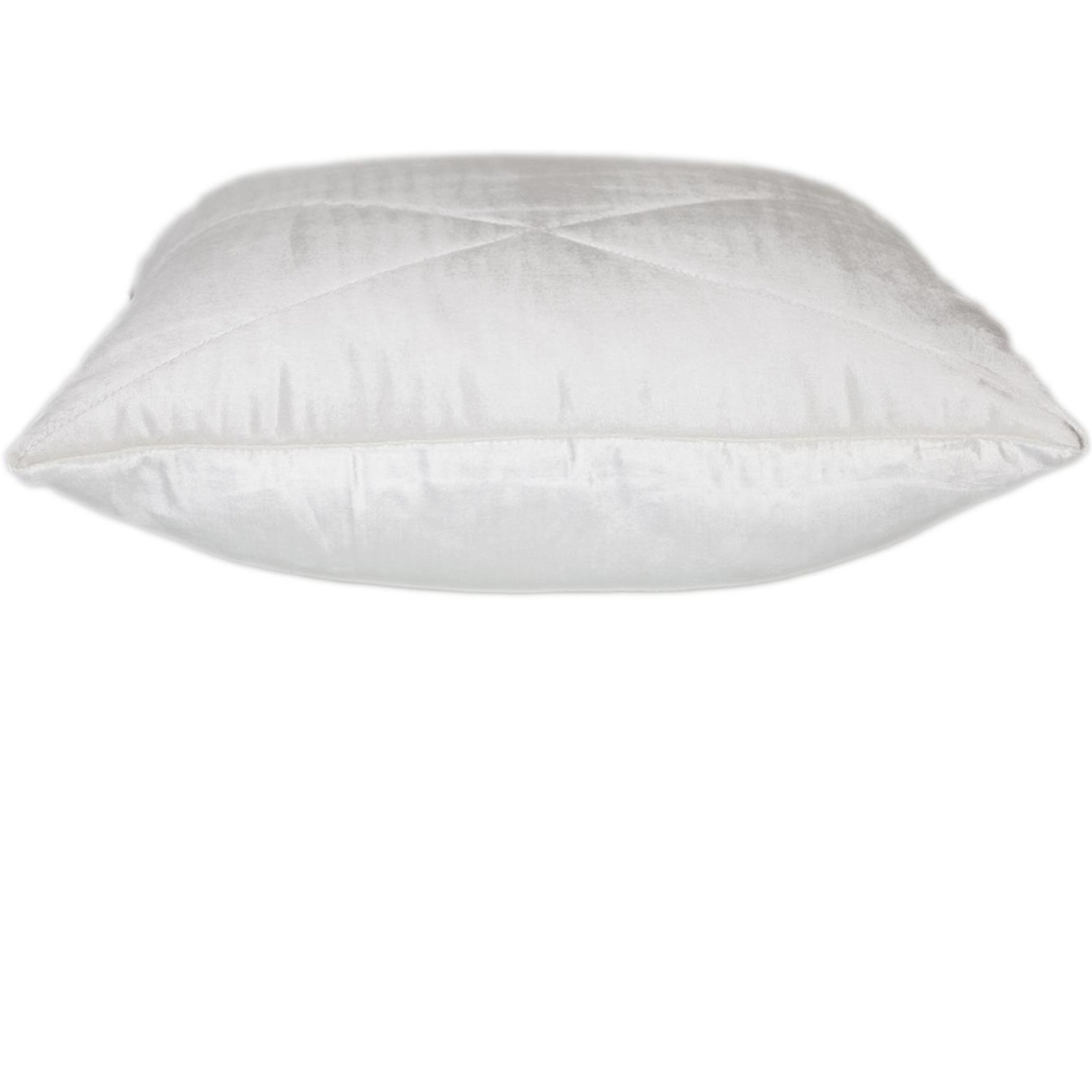 Parkland Collection Koko Transitional White Throw Pillow