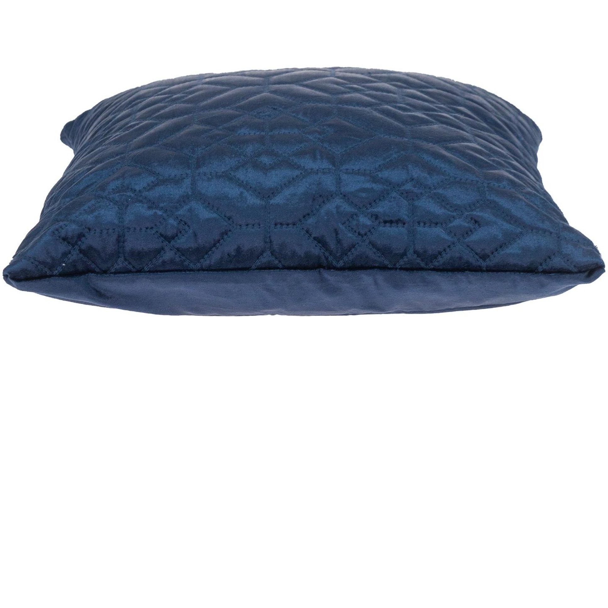 Parkland Collection Sora Transitional Navy Throw Pillow