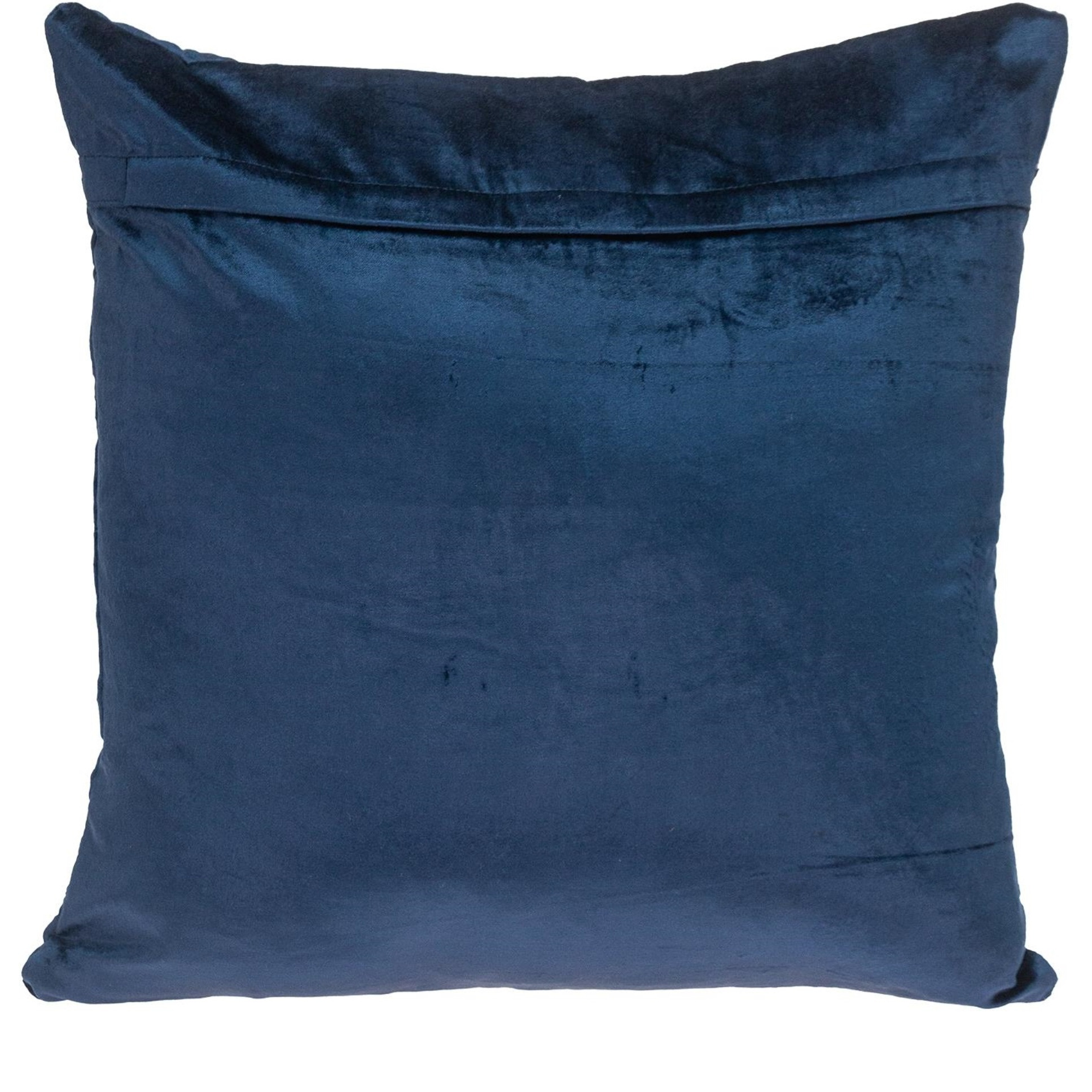 Parkland Collection Sora Transitional Navy Throw Pillow
