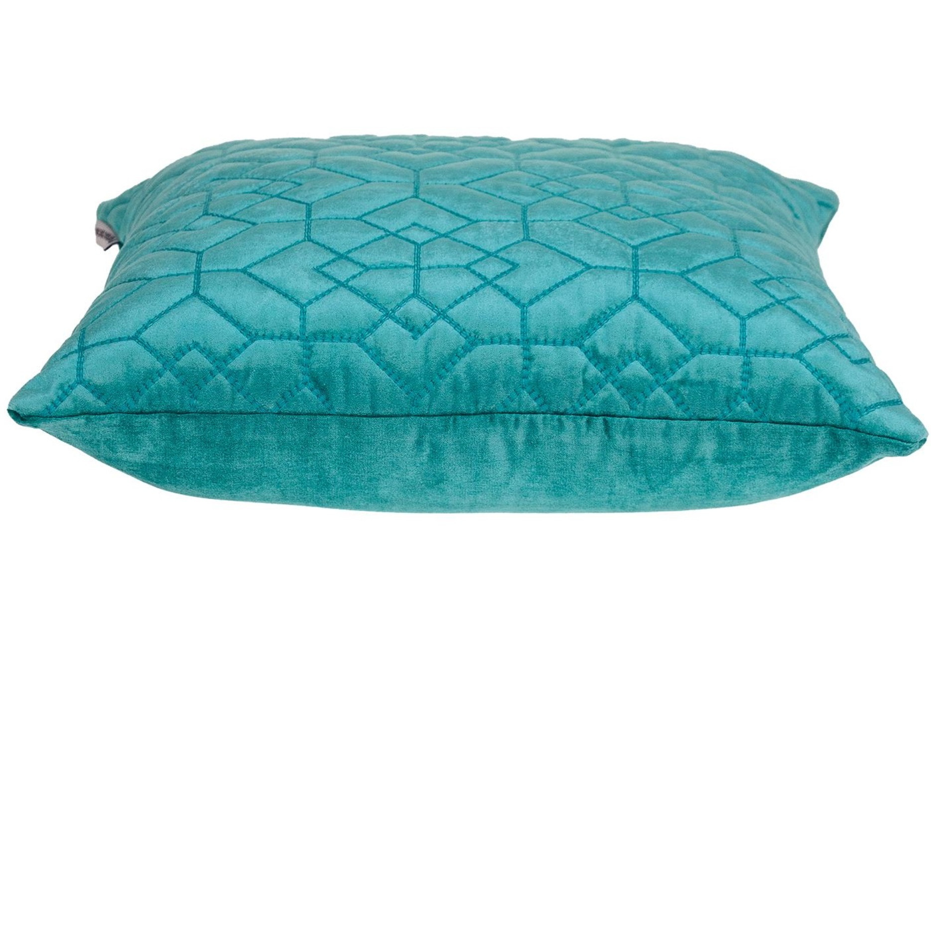 Parkland Collection Sora Transitional Aqua Throw Pillow