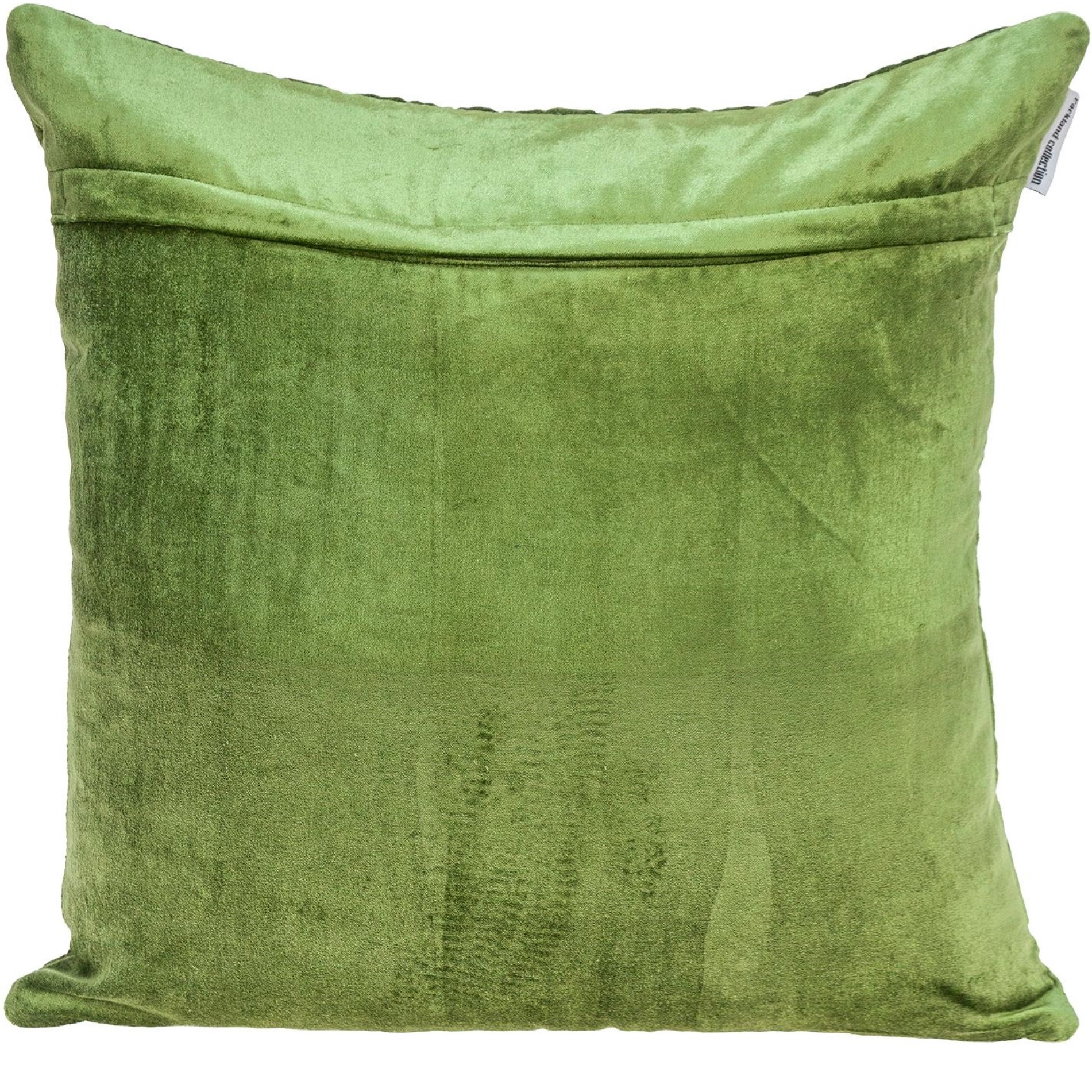 Parkland Collection Sora Transitional Olive Throw Pillow