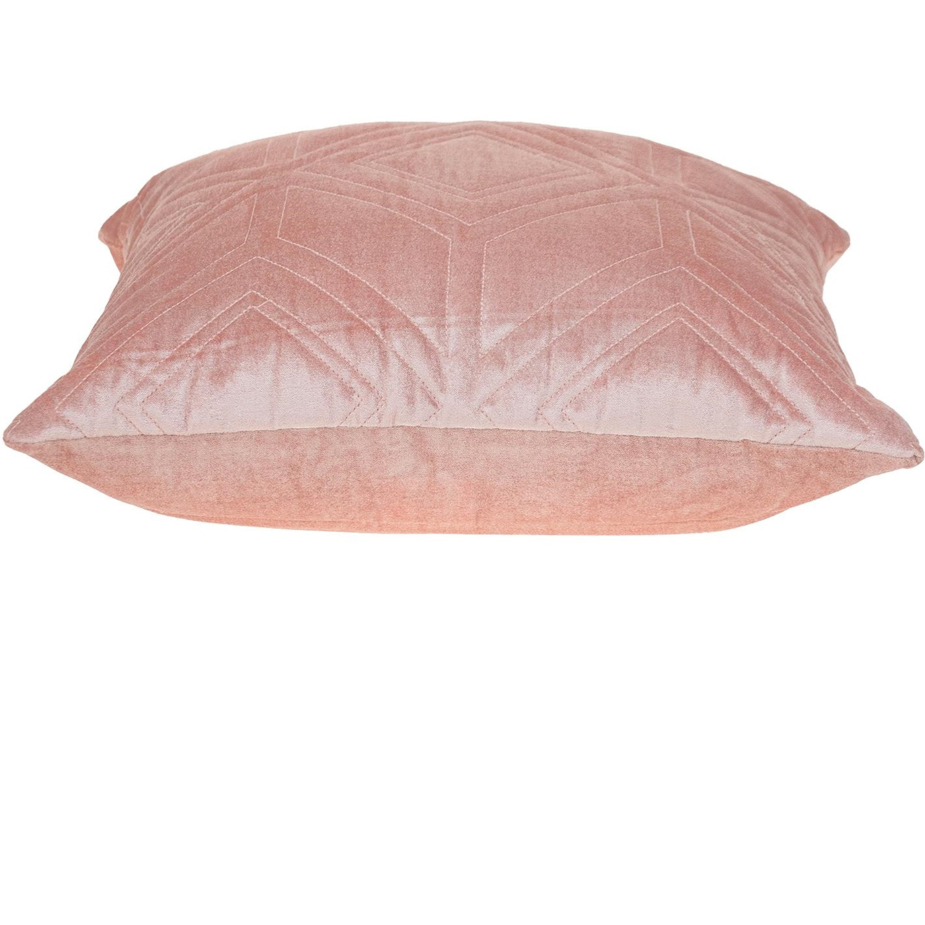 Parkland Collection Reta Transitional Pink Throw Pillow