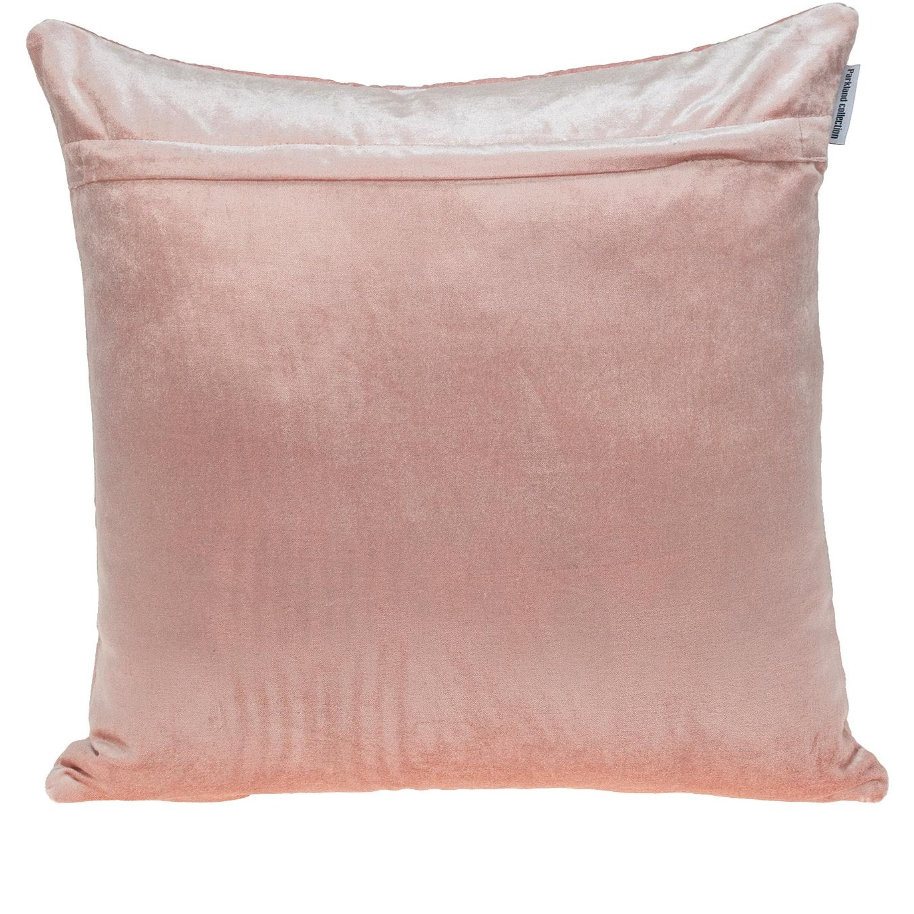 Parkland Collection Reta Transitional Pink Throw Pillow