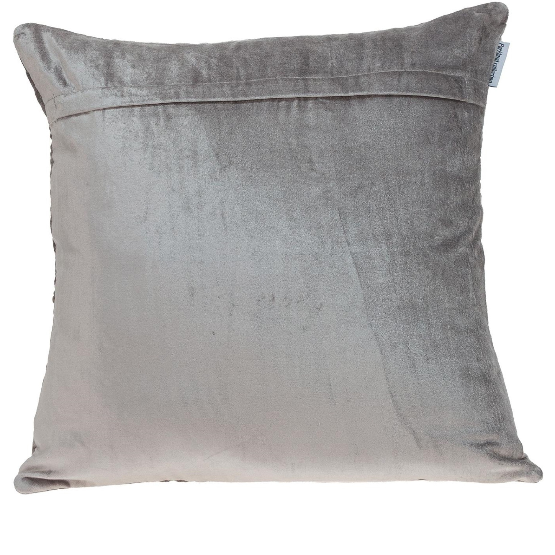 Parkland Collection Reta Transitional Taupe Throw Pillow