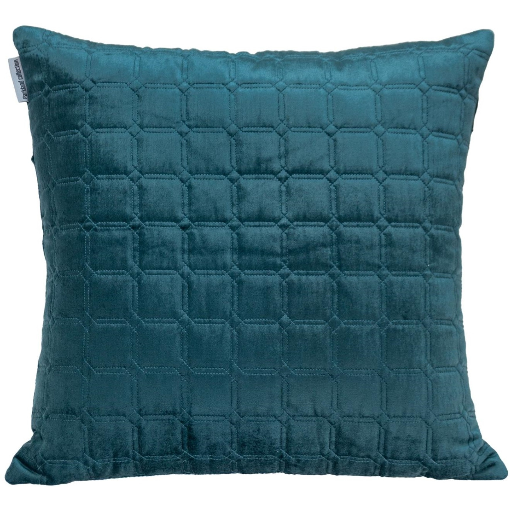 Parkland Collection Marrisa Transitional Teal Throw Pillow