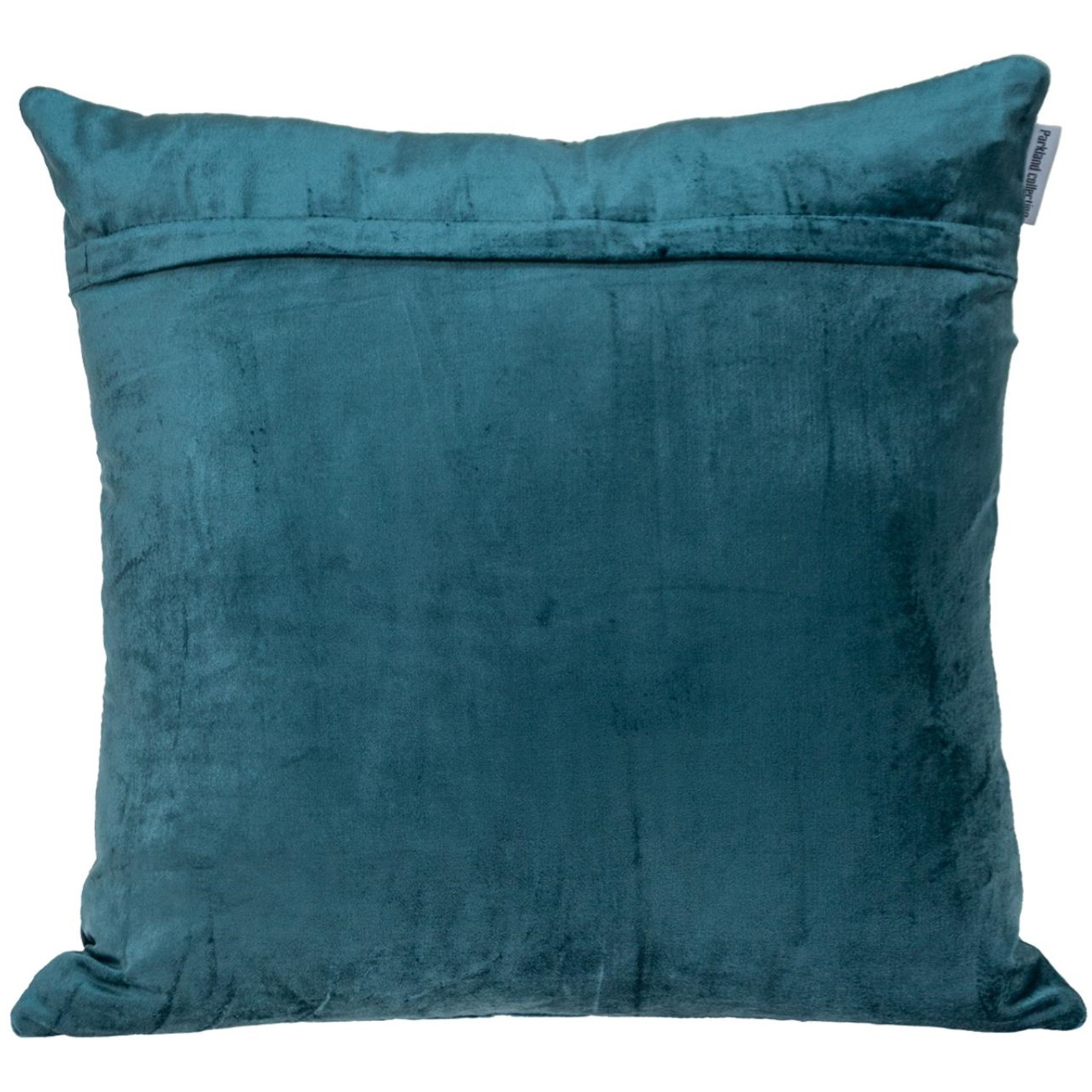 Parkland Collection Marrisa Transitional Teal Throw Pillow