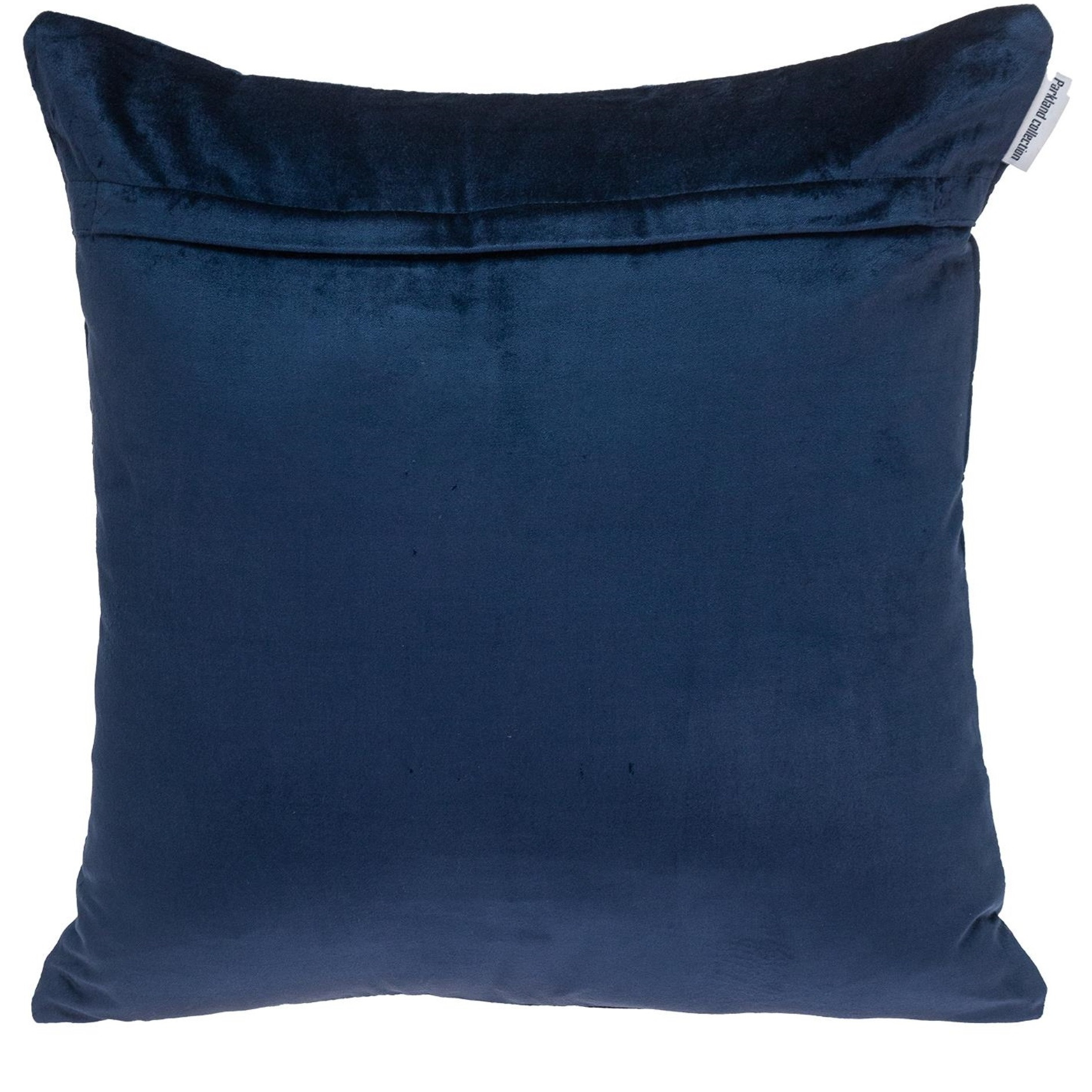 Parkland Collection Marrisa Transitional Blue/Navy Throw Pillow