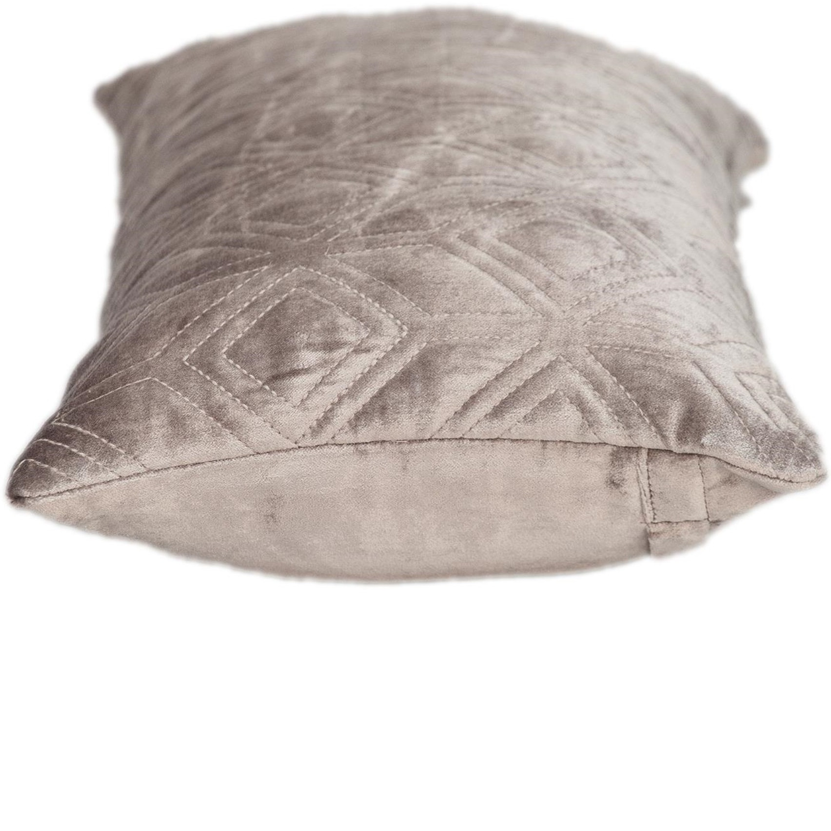 Parkland Collection Aleta Transitional Taupe Throw Pillow