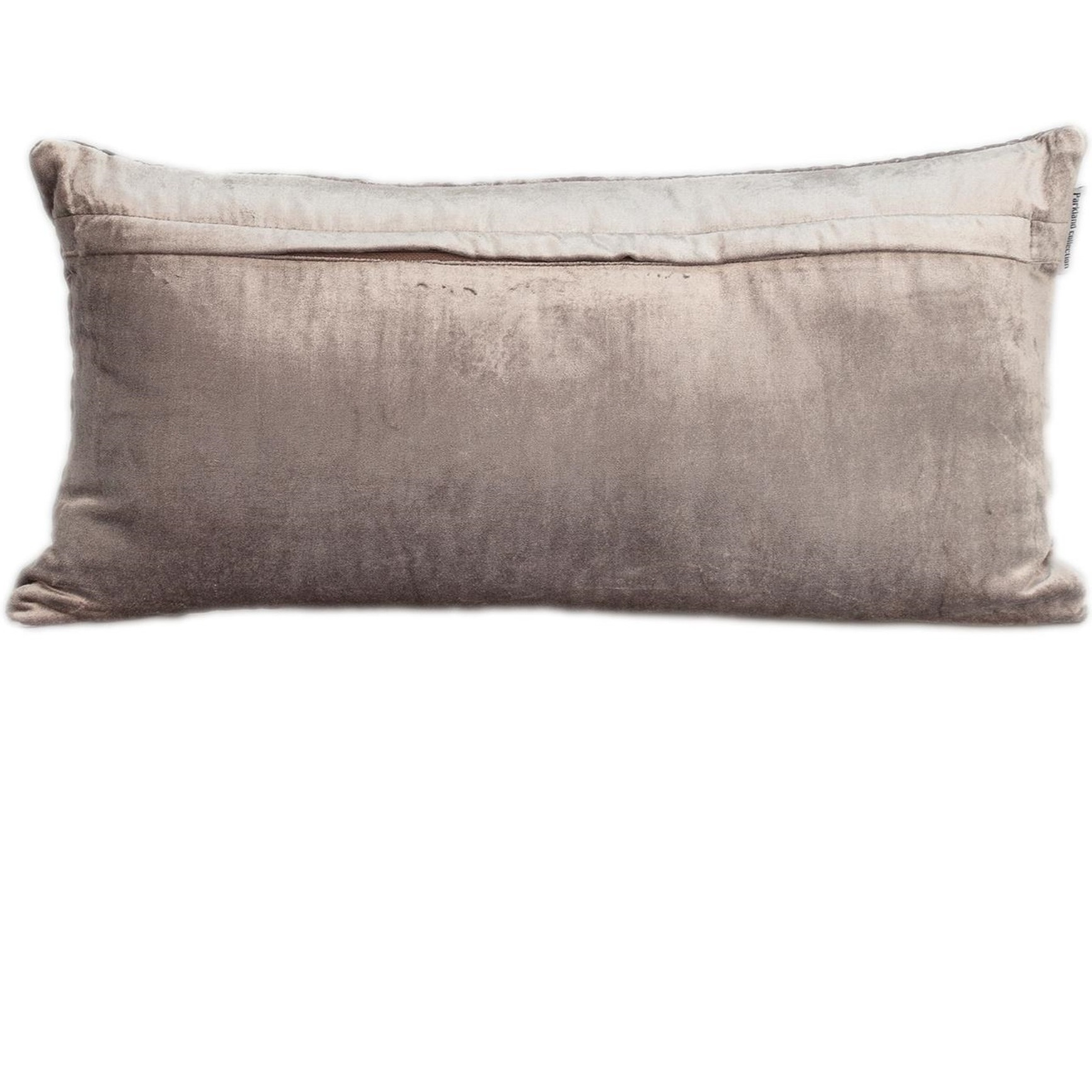 Parkland Collection Aleta Transitional Taupe Throw Pillow