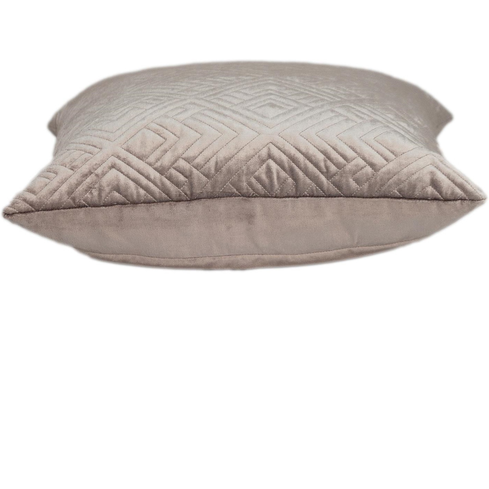 Parkland Collection Eris Transitional Taupe Throw Pillow